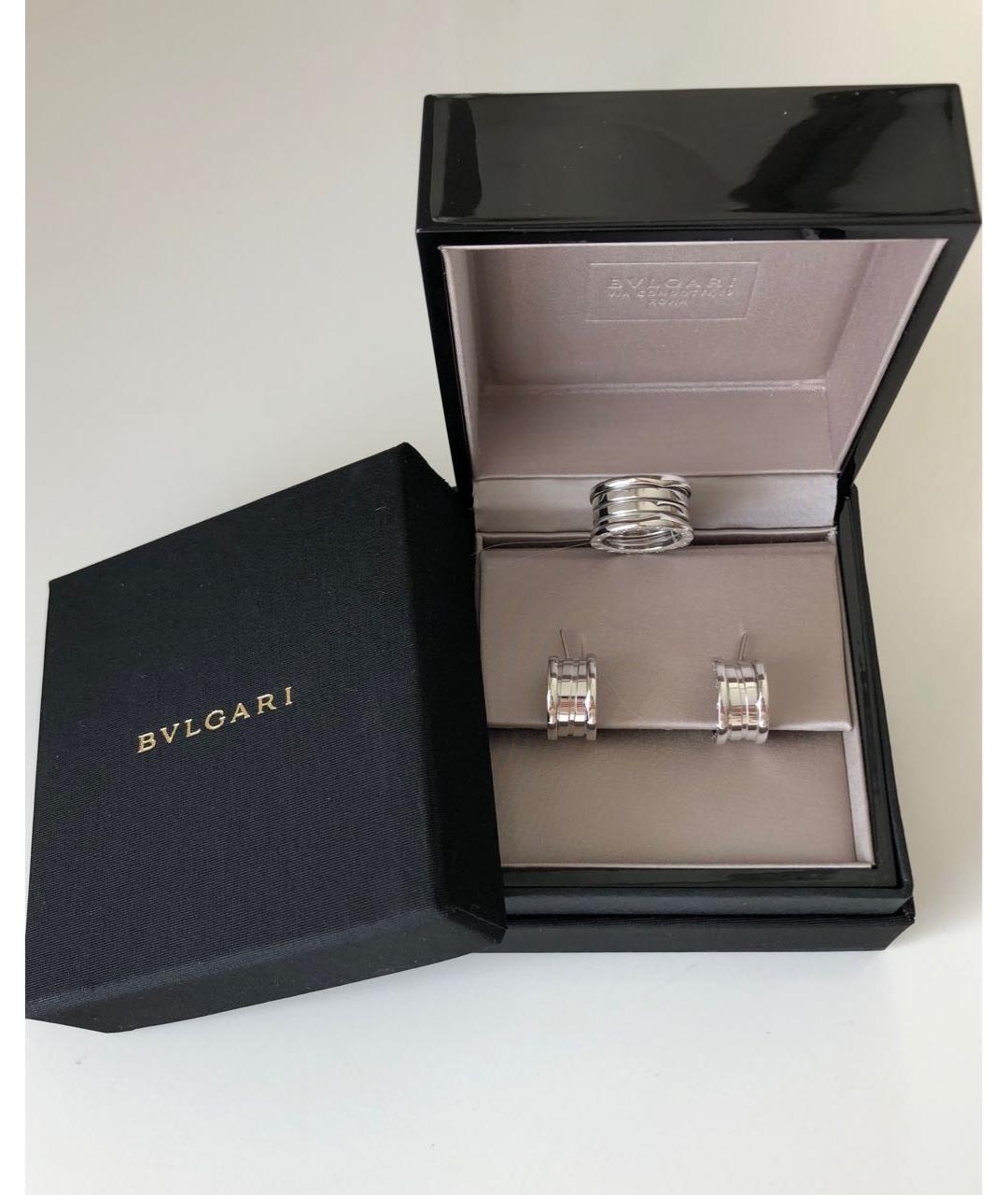 BVLGARI Серьги из белого золота, фото 2