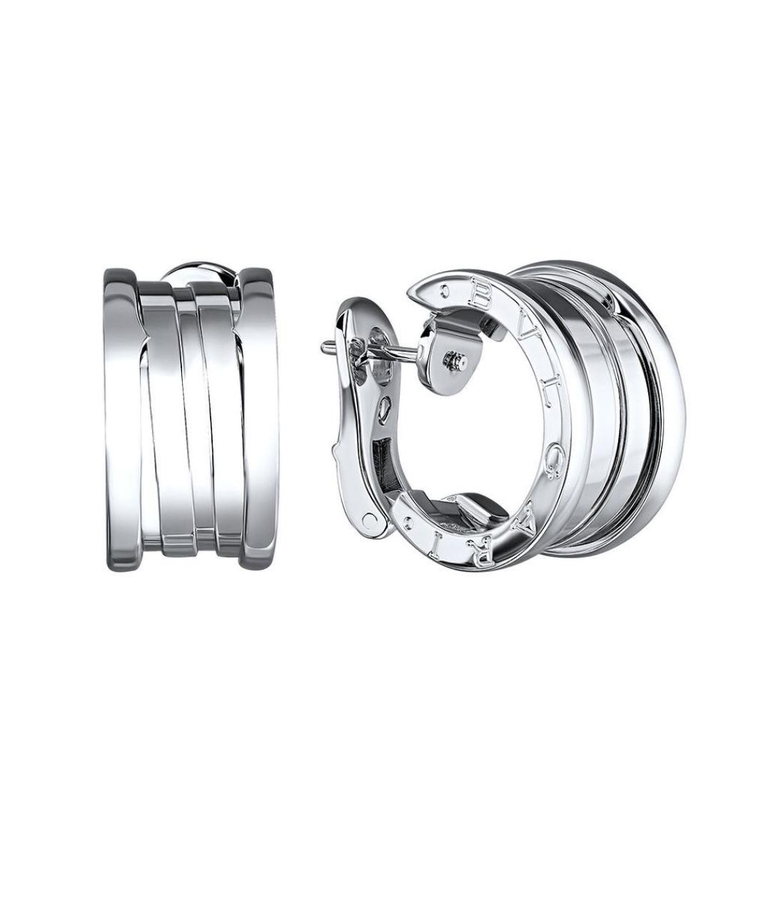 BVLGARI Серьги из белого золота, фото 1