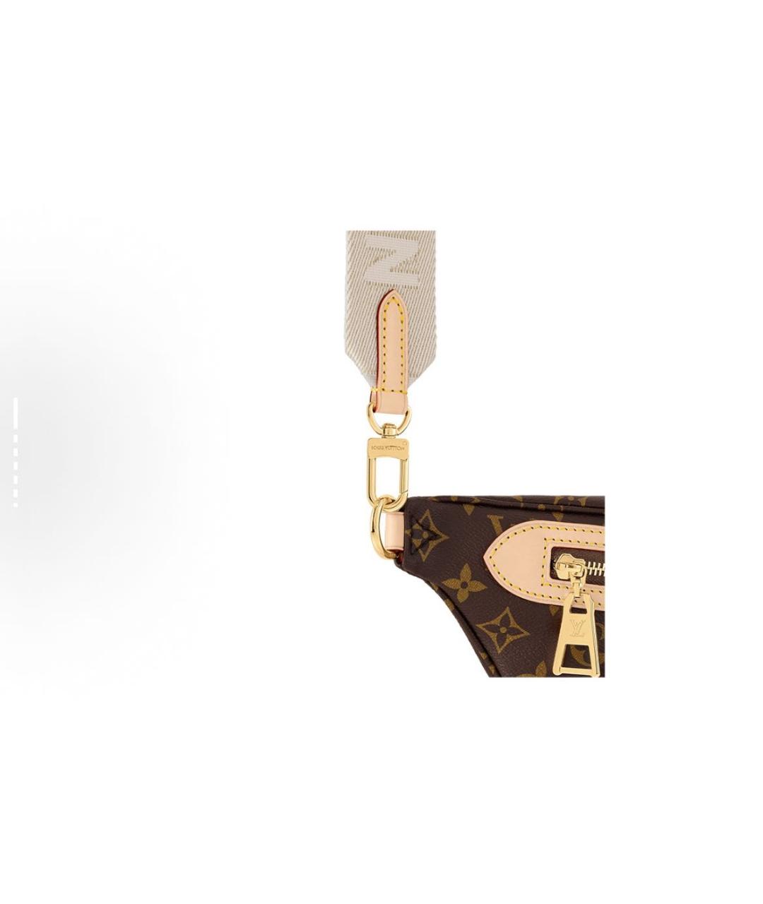 LOUIS VUITTON Коричневая поясная сумка, фото 6