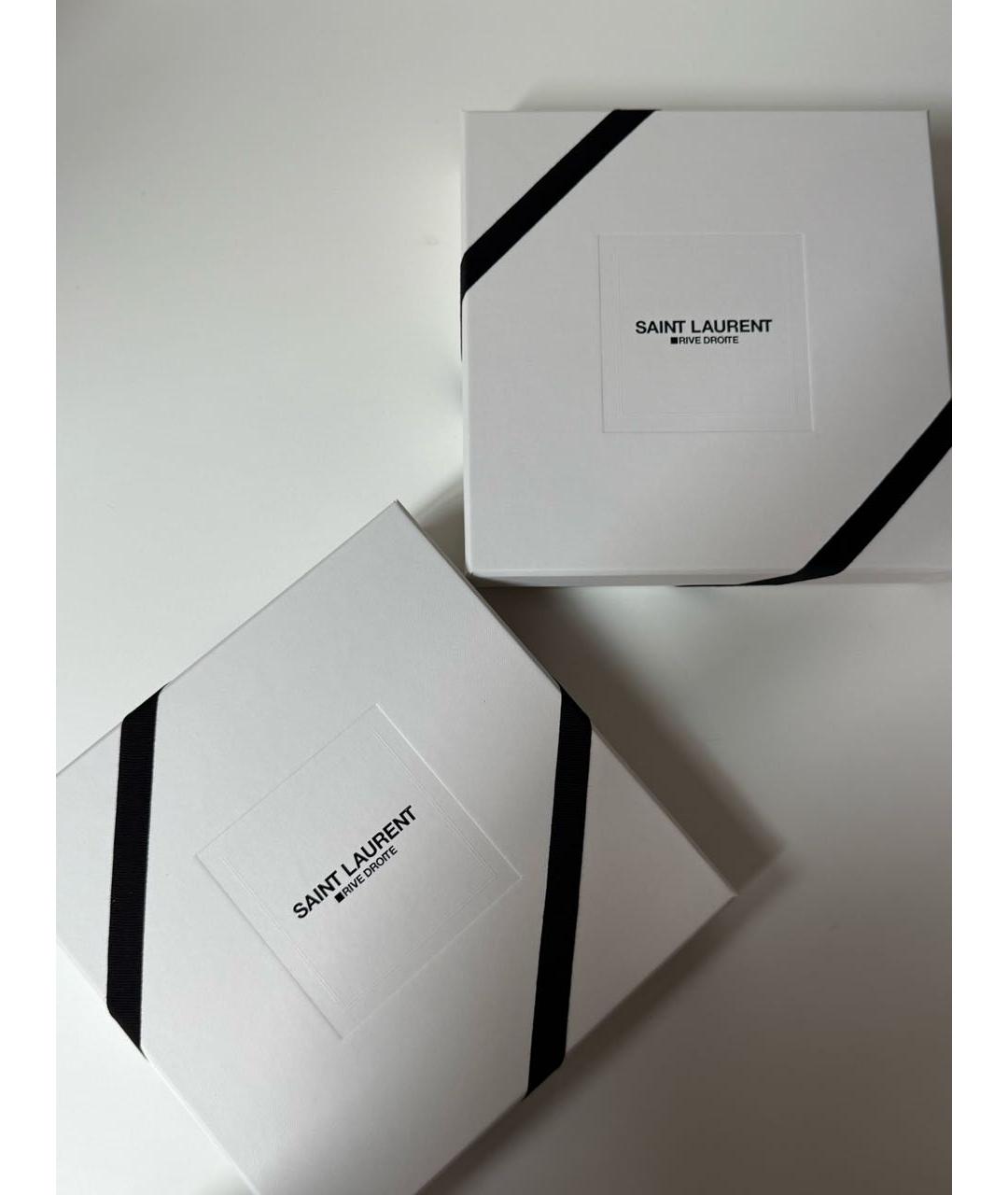 SAINT LAURENT Коричневая пляжная сумка, фото 4