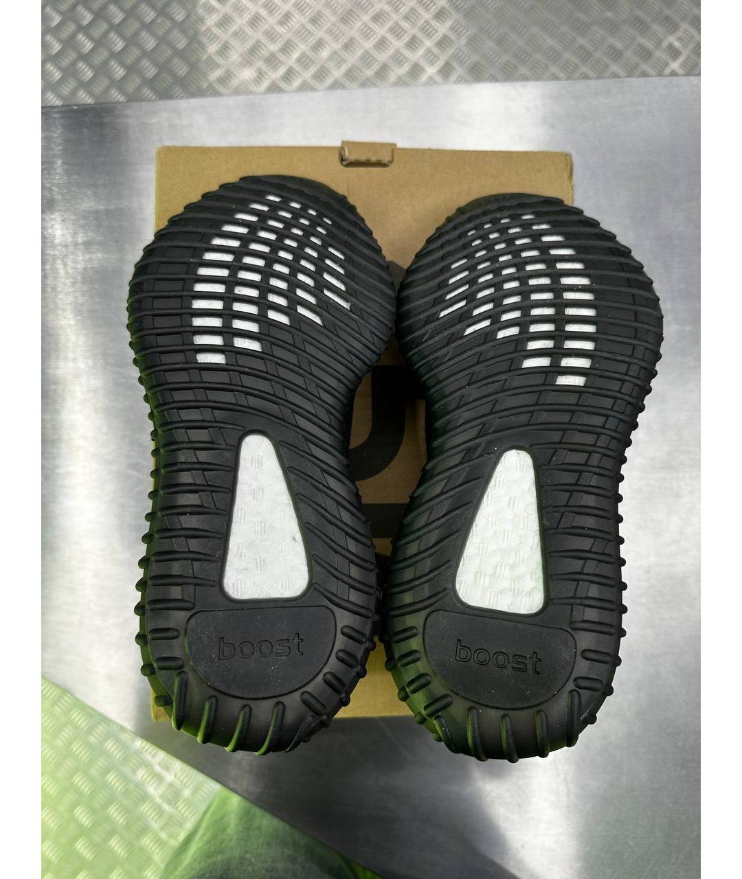 ADIDAS YEEZY Черные текстильные кроссовки, фото 5