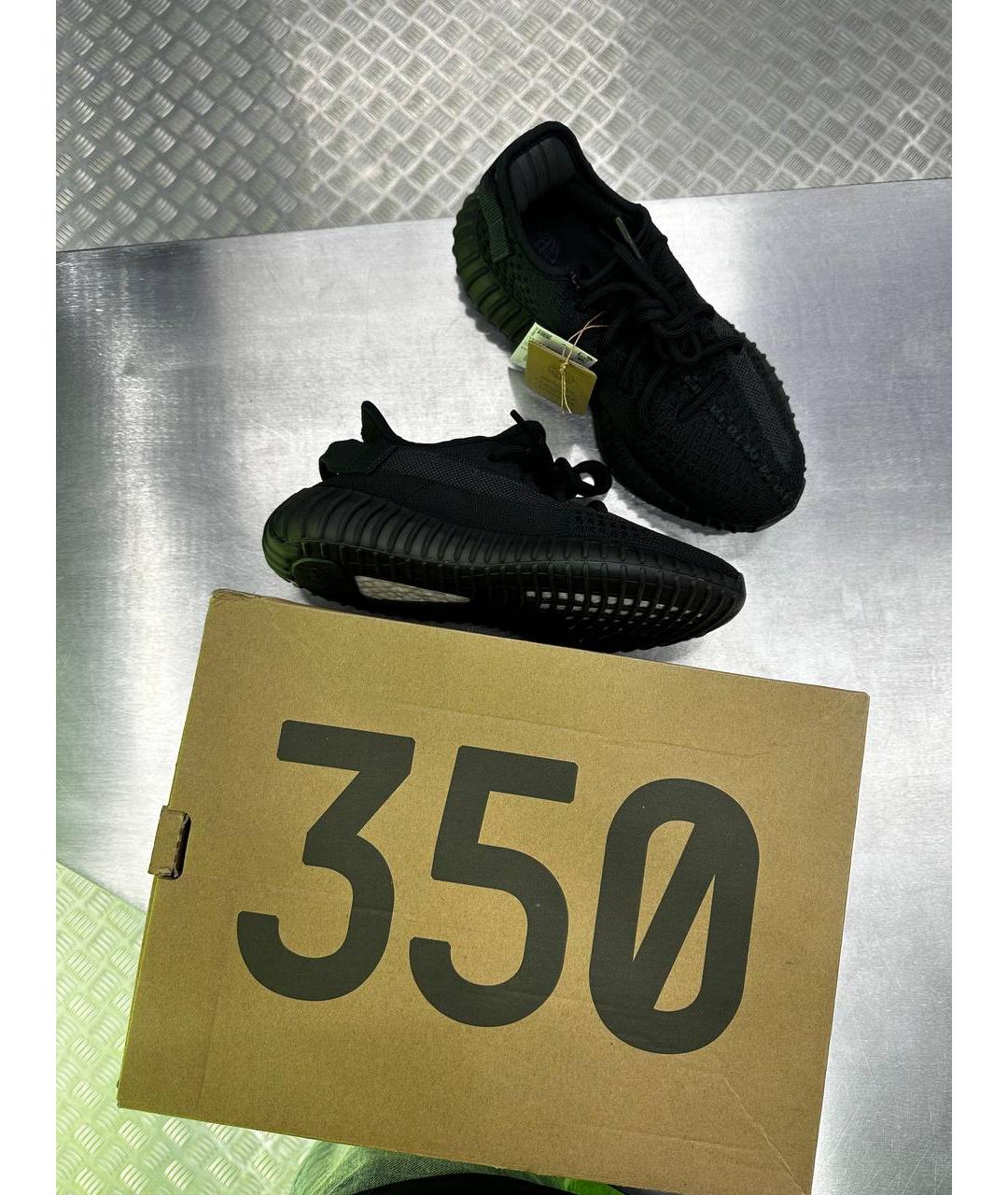 ADIDAS YEEZY Черные текстильные кроссовки, фото 6