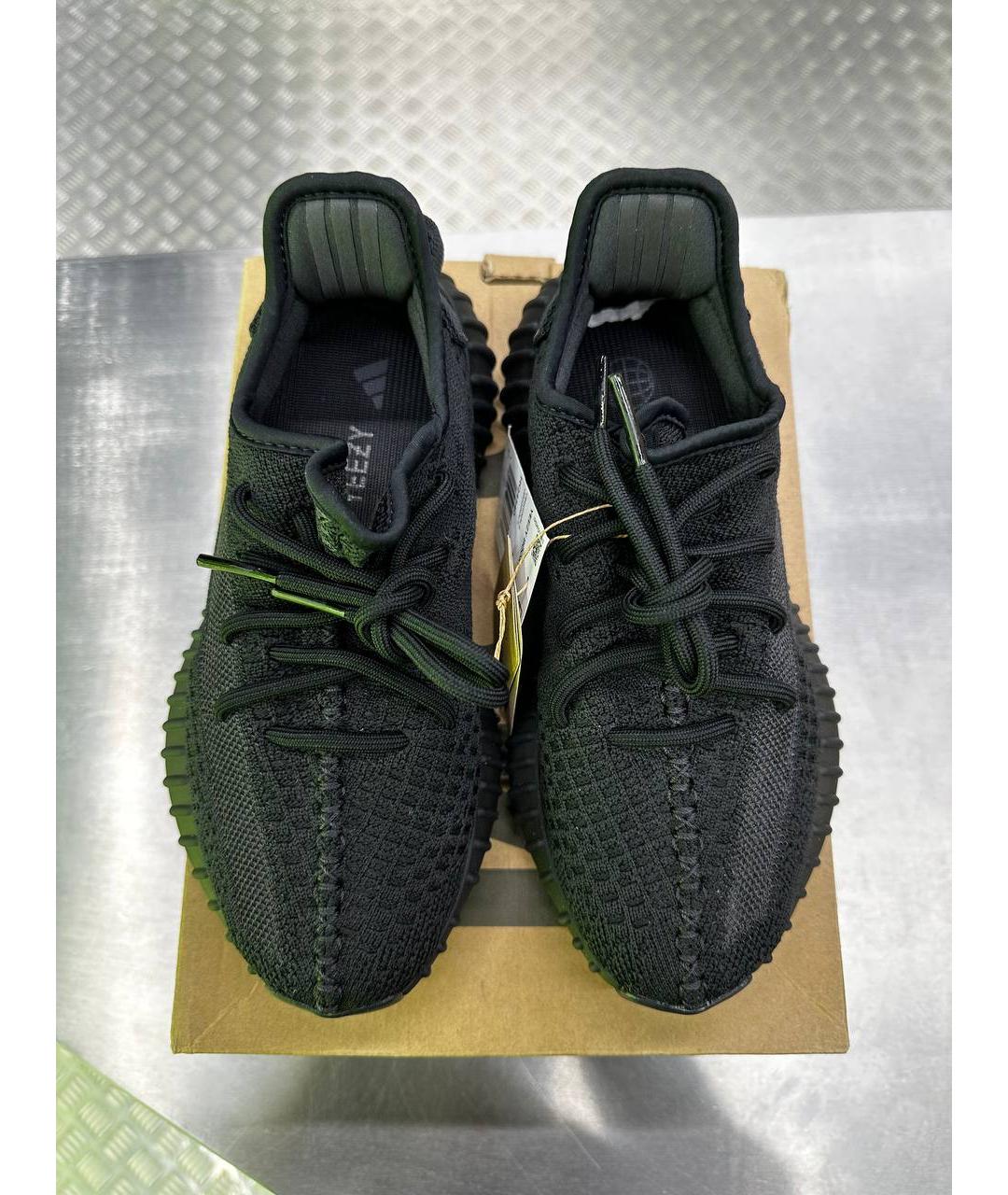 ADIDAS YEEZY Черные текстильные кроссовки, фото 3