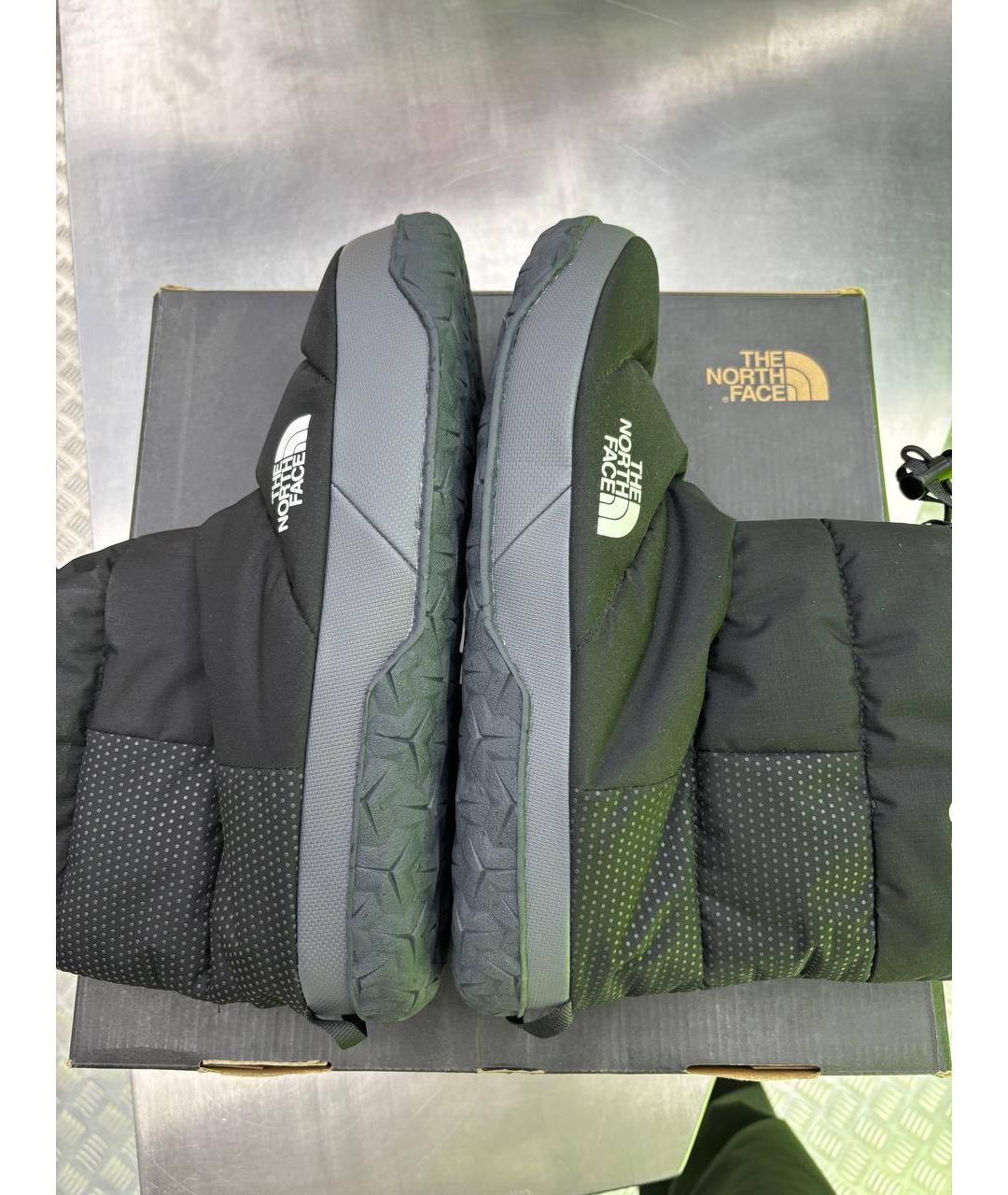 THE NORTH FACE Черные синтетические высокие ботинки, фото 4