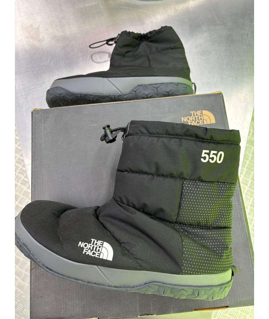 THE NORTH FACE Черные синтетические высокие ботинки, фото 6