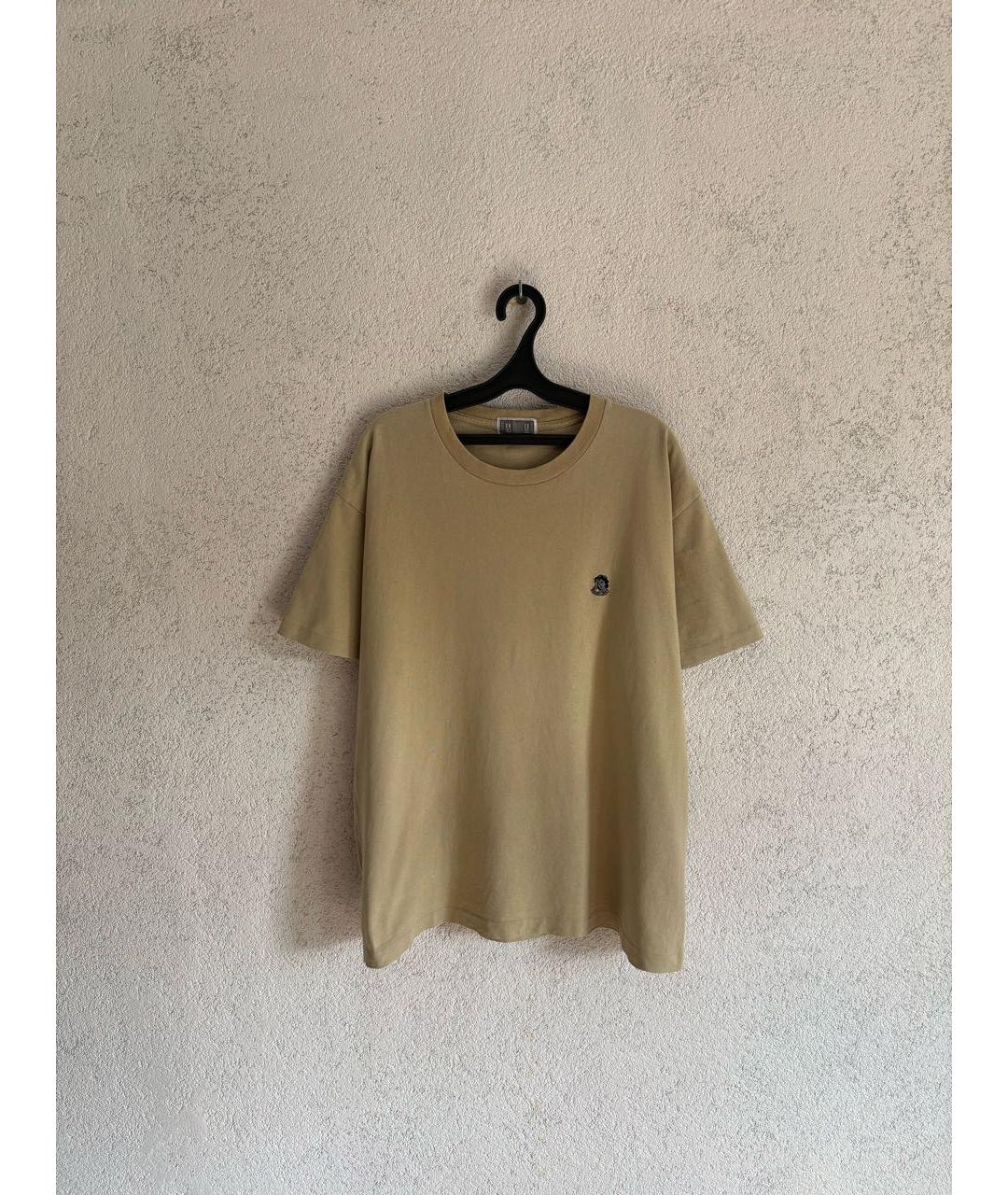 CAV EMPT Горчичная хлопковая футболка, фото 4