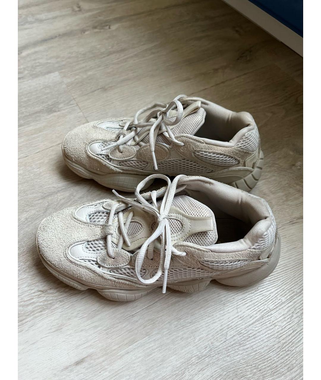 ADIDAS YEEZY Серые замшевые кроссовки, фото 5