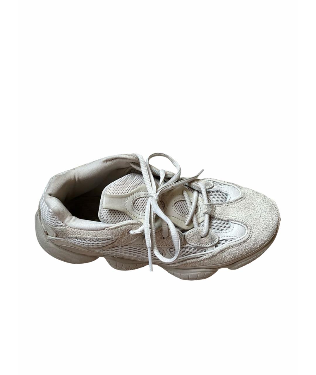 ADIDAS YEEZY Серые замшевые кроссовки, фото 1