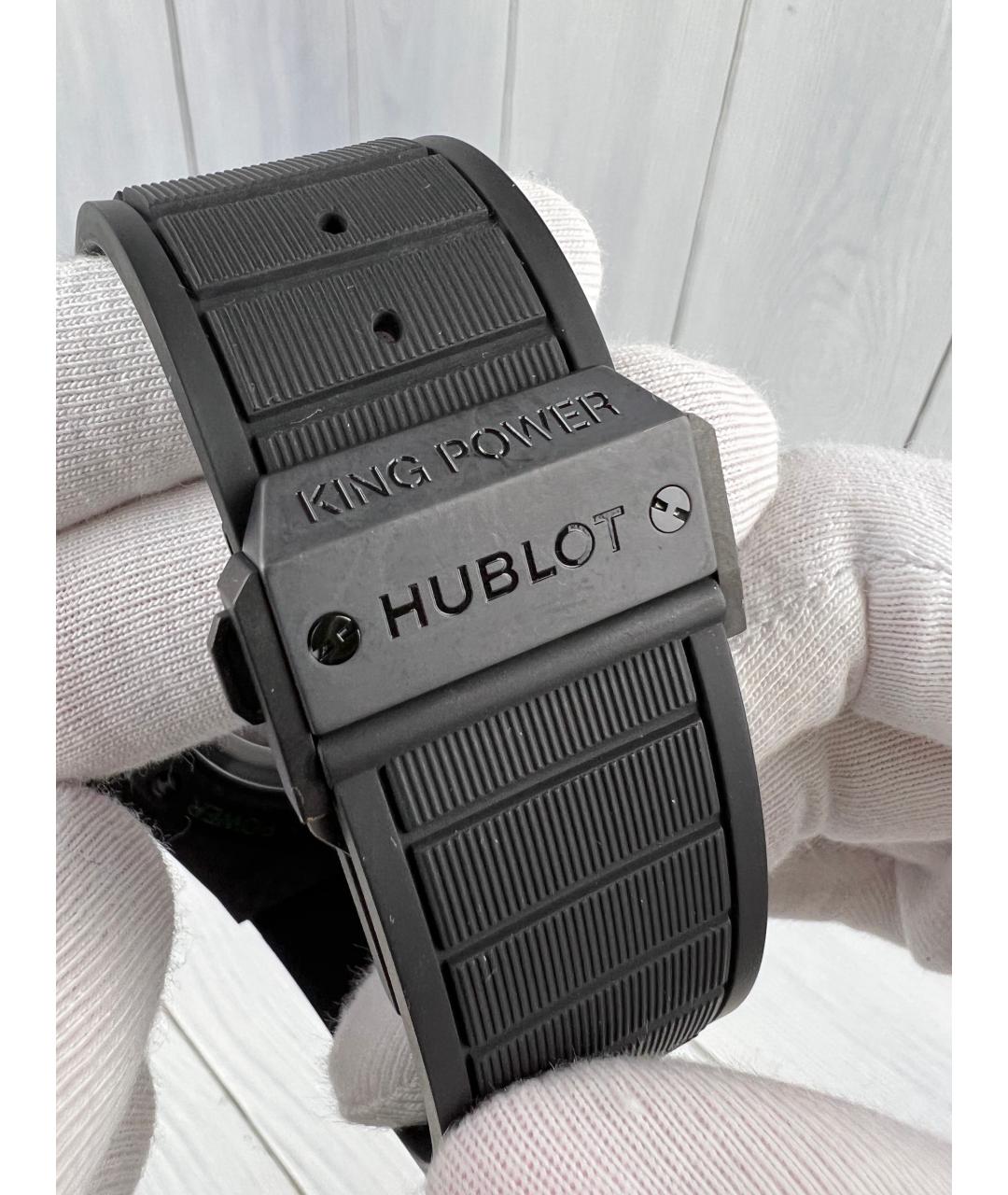 HUBLOT Черные карбоновые часы, фото 8