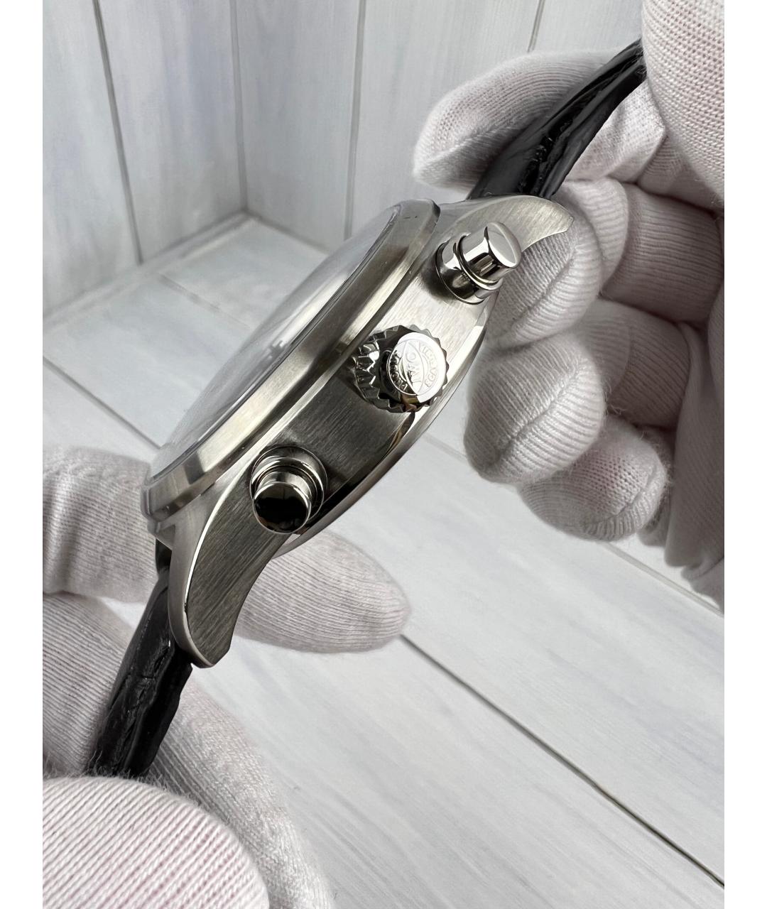 IWC Черные часы, фото 4