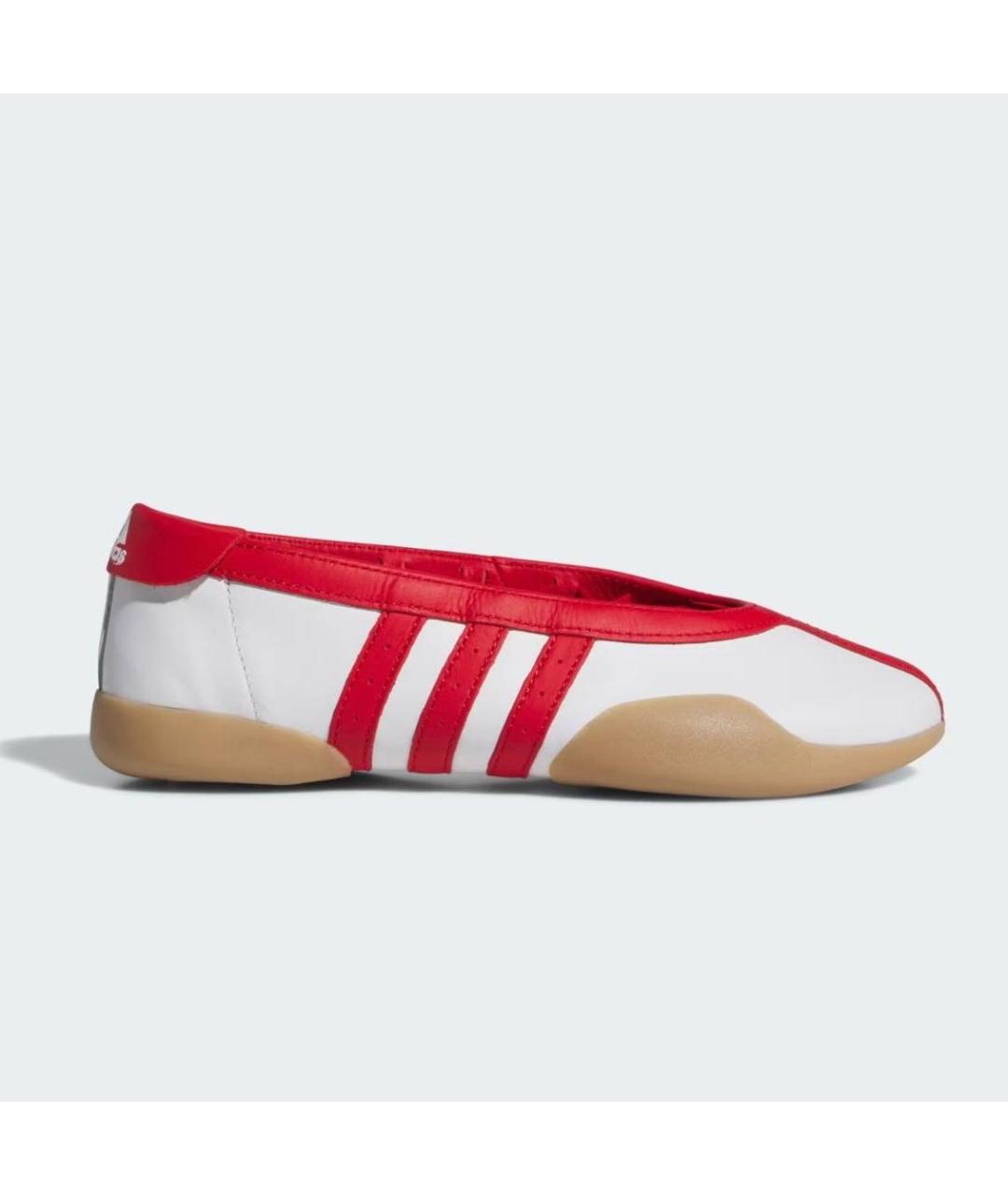 ADIDAS Красные кожаные кеды, фото 6