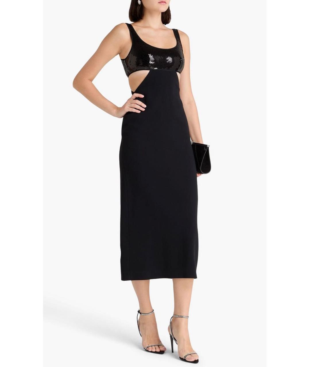 DAVID KOMA Черное коктейльное платье, фото 5