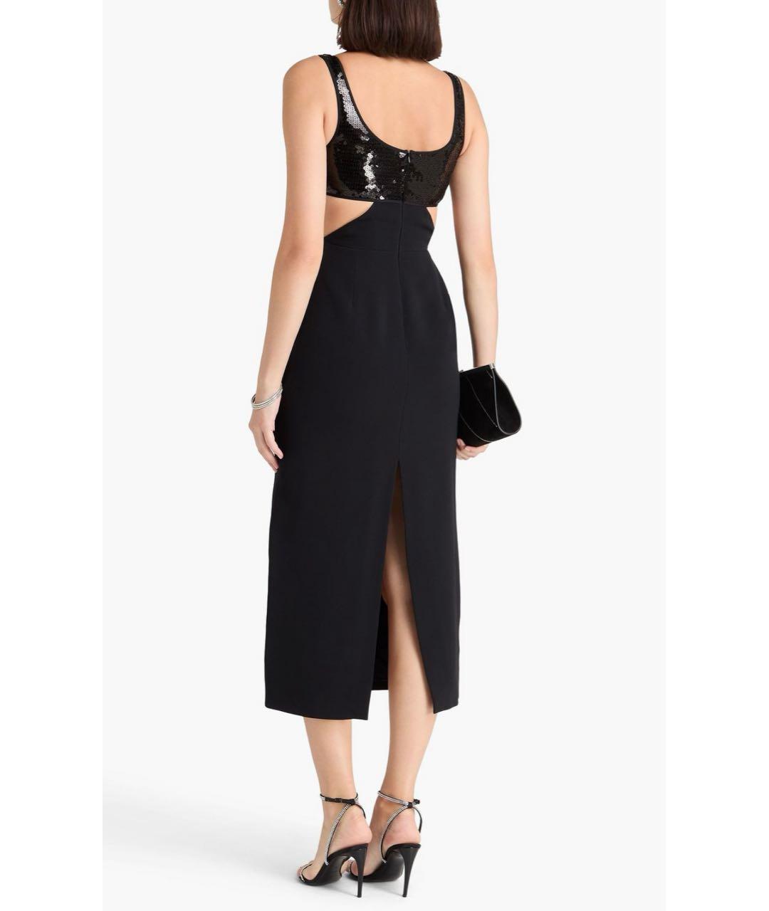 DAVID KOMA Черное коктейльное платье, фото 6