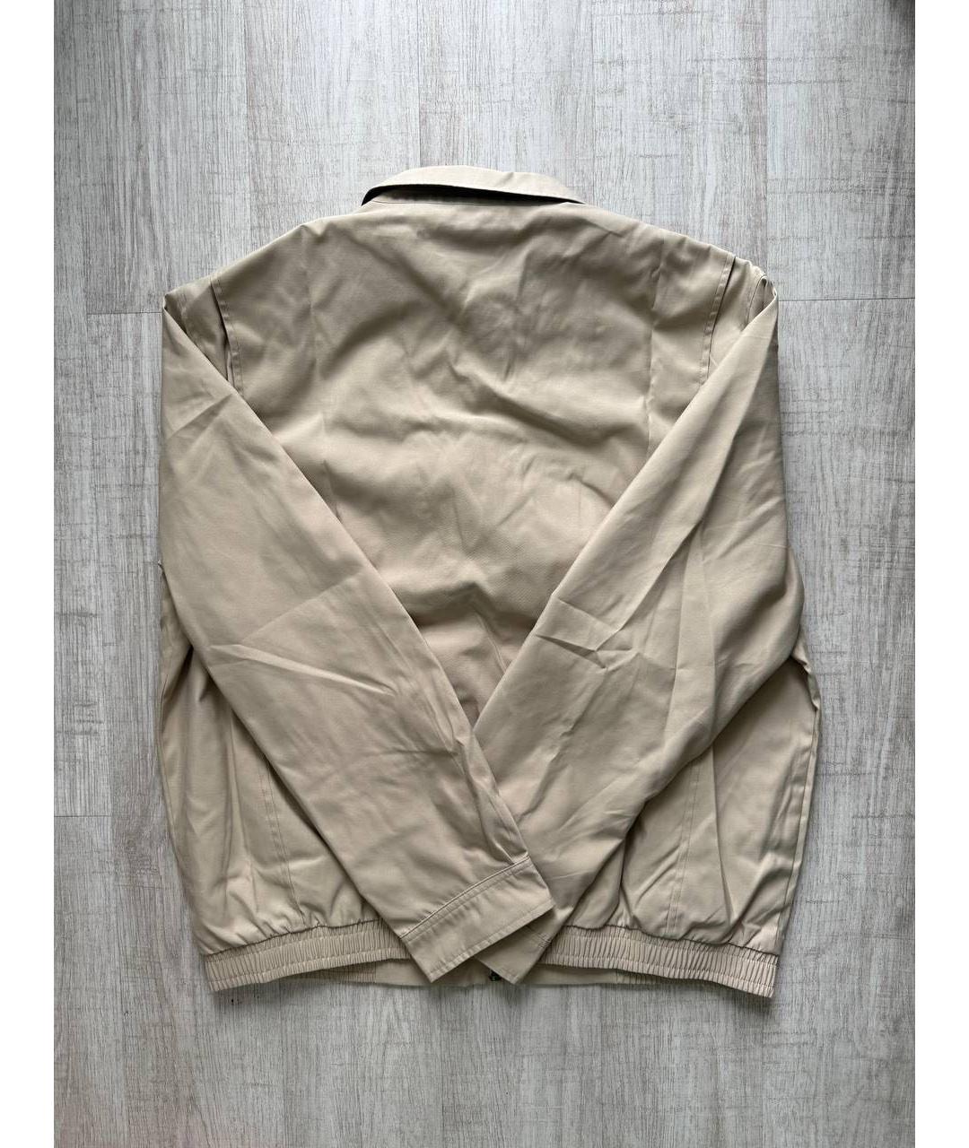 POLO RALPH LAUREN Бежевая хлопковая куртка, фото 4