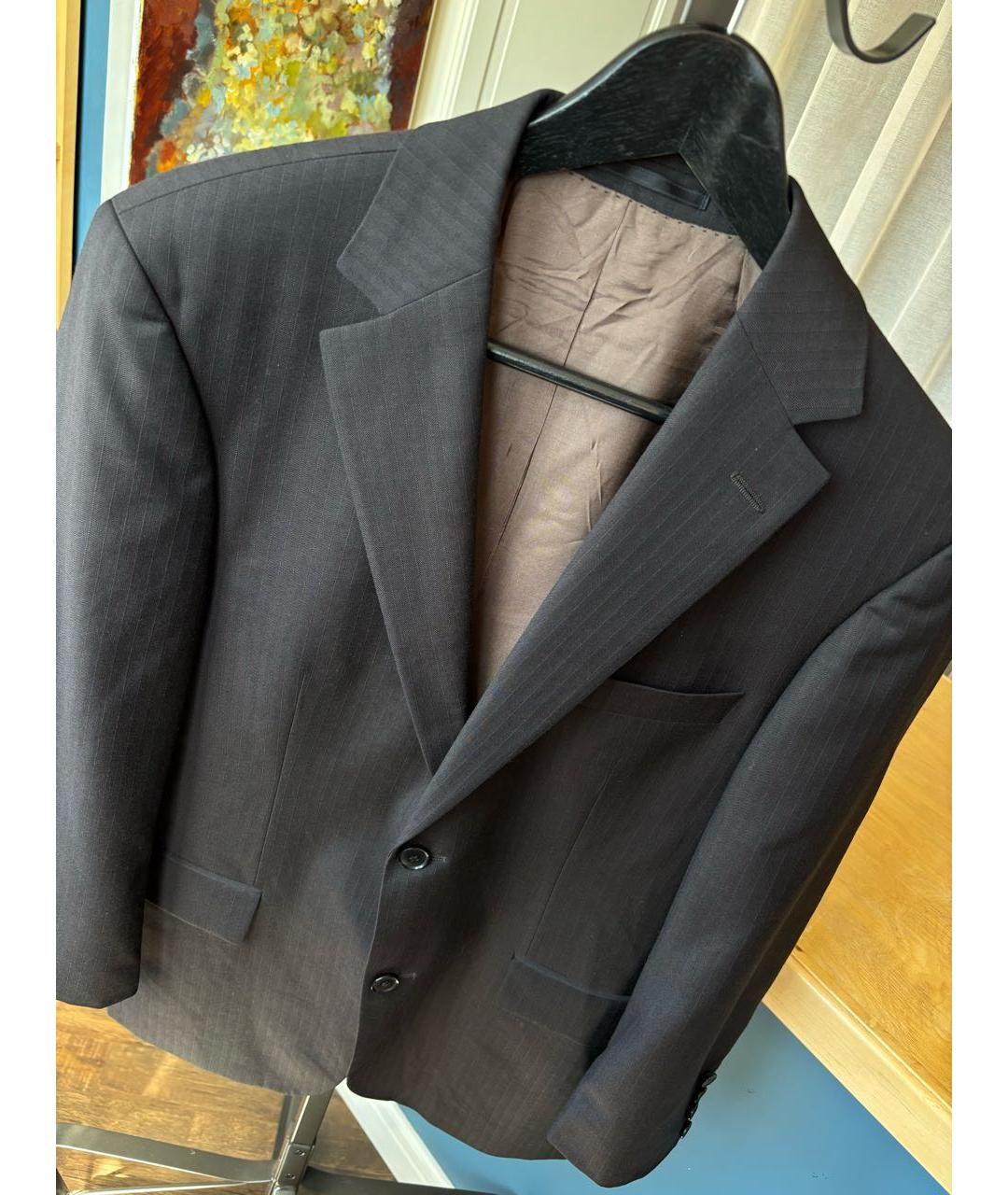 HUGO BOSS Черный классический костюм, фото 4