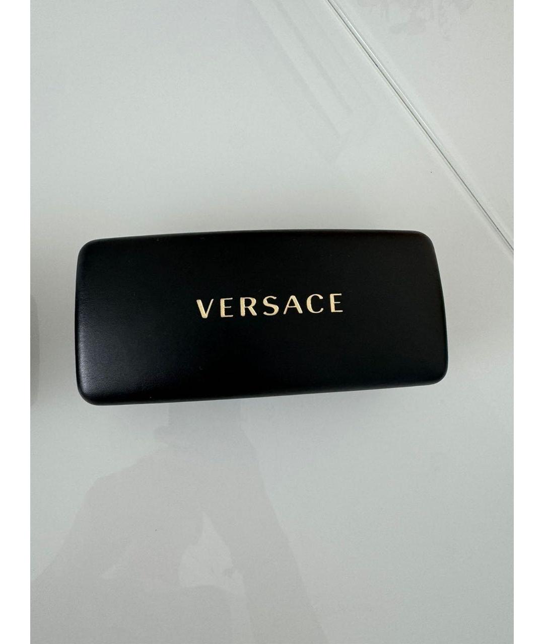 VERSACE Черные солнцезащитные очки, фото 3