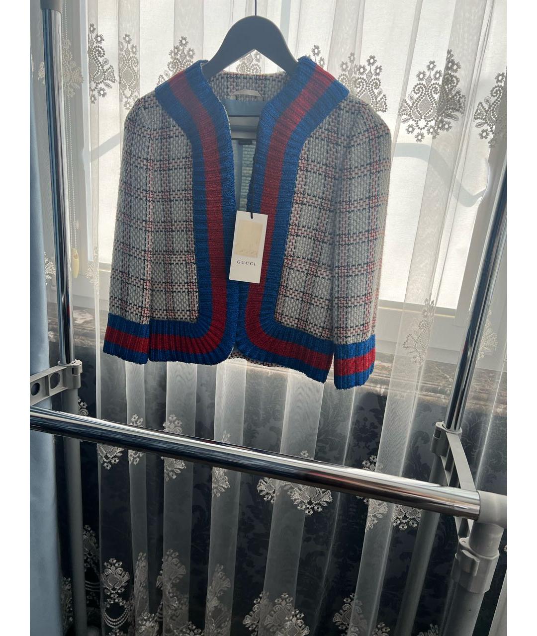 GUCCI Мульти вискозный жакет/пиджак, фото 2