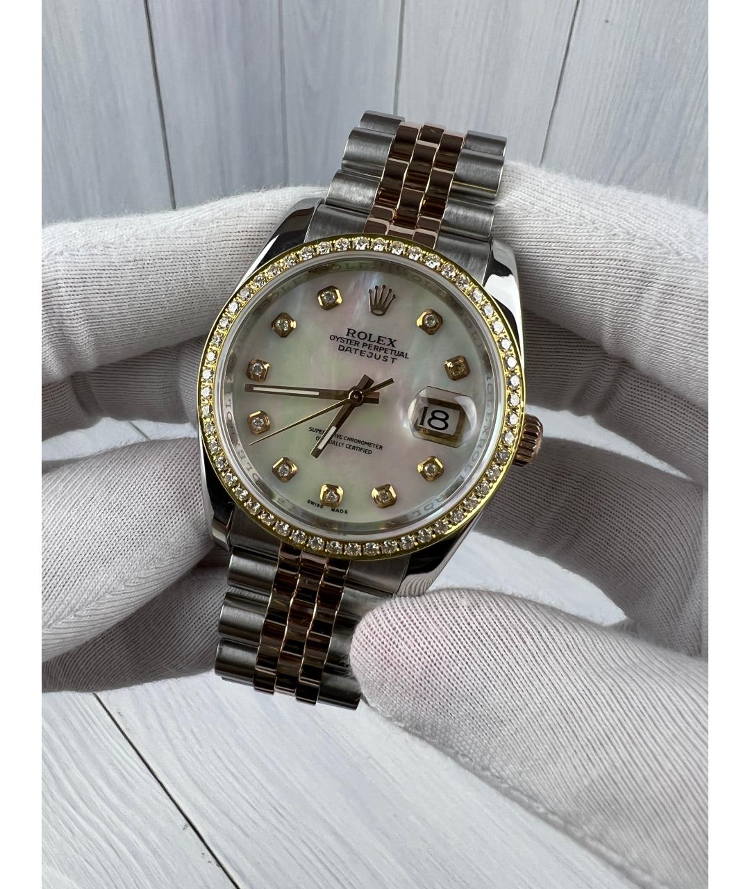 ROLEX Часы из розового золота, фото 2