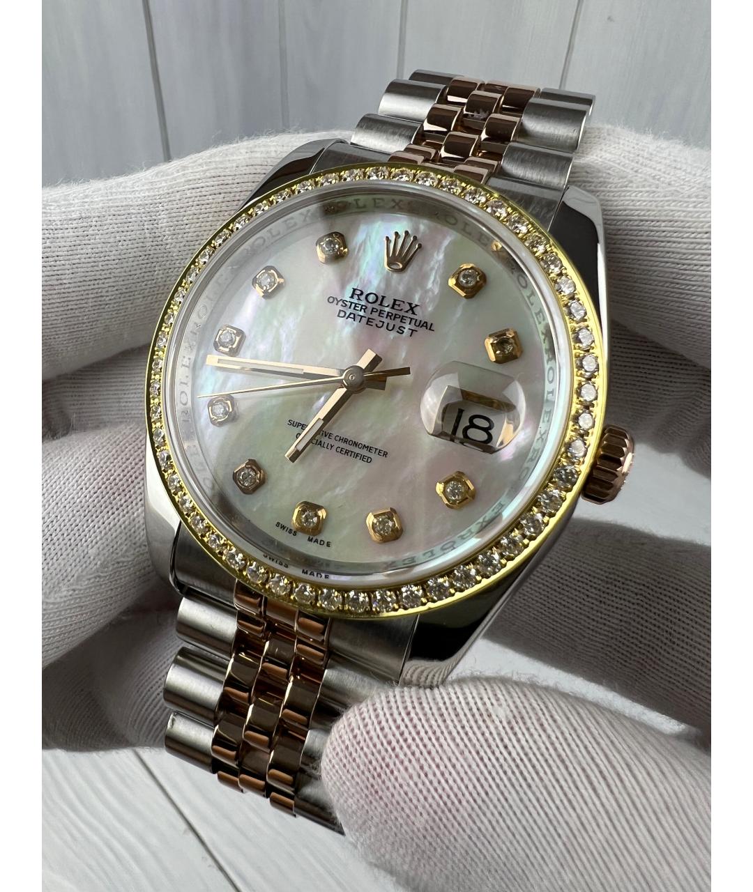ROLEX Часы из розового золота, фото 3