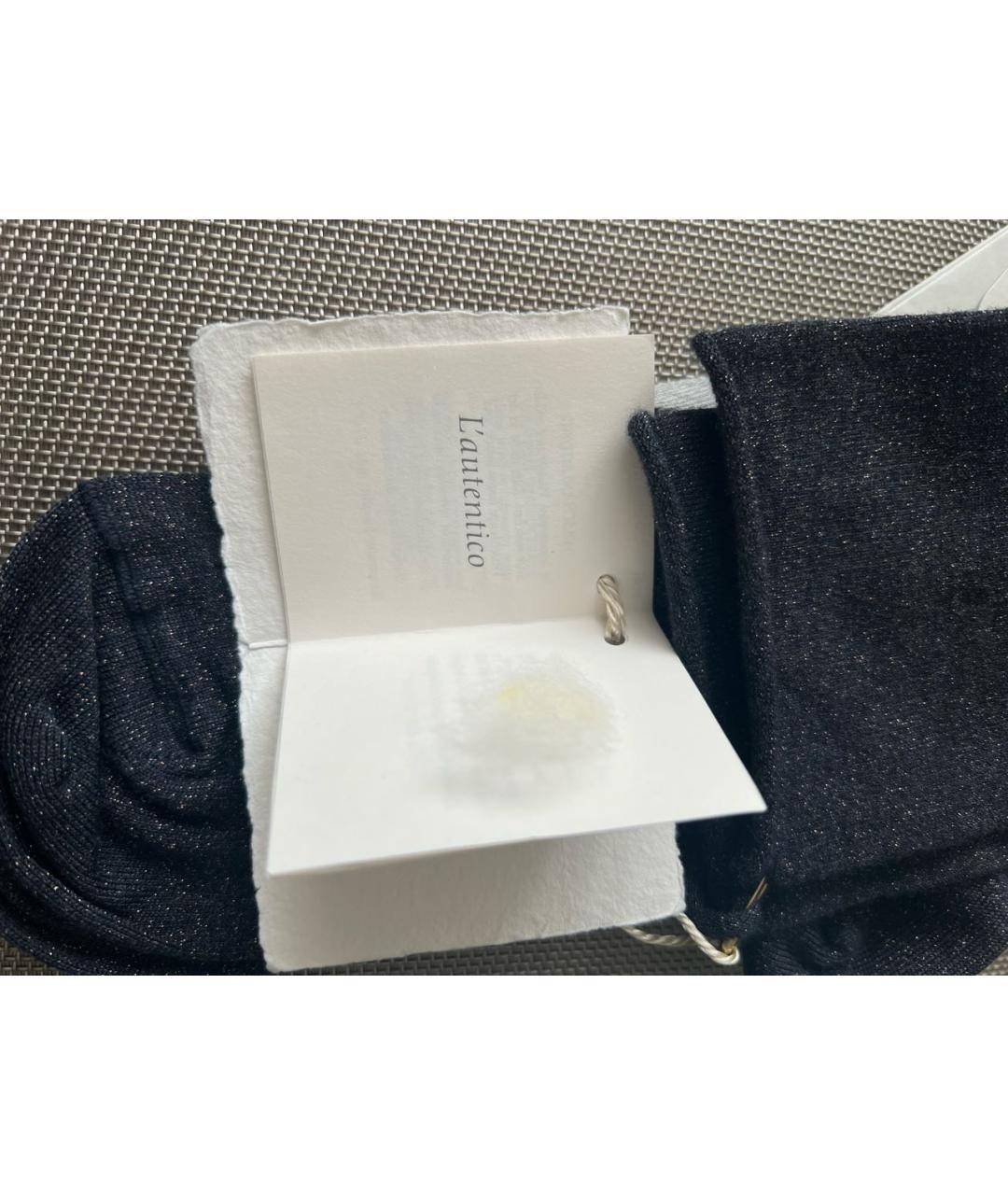 BRUNELLO CUCINELLI Антрацитовые носки, чулки и колготы, фото 4