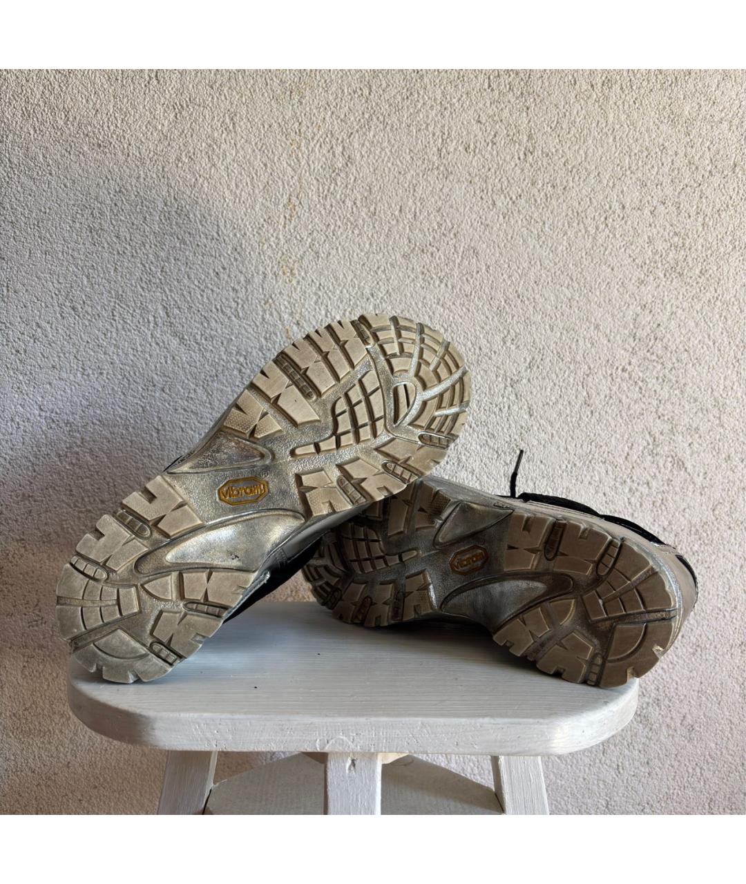 MAISON MARGIELA Черные кроссовки, фото 4