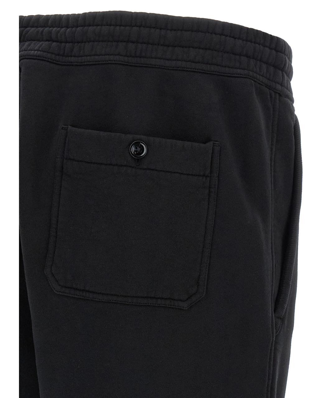 TOM FORD Черные хлопковые повседневные брюки, фото 4