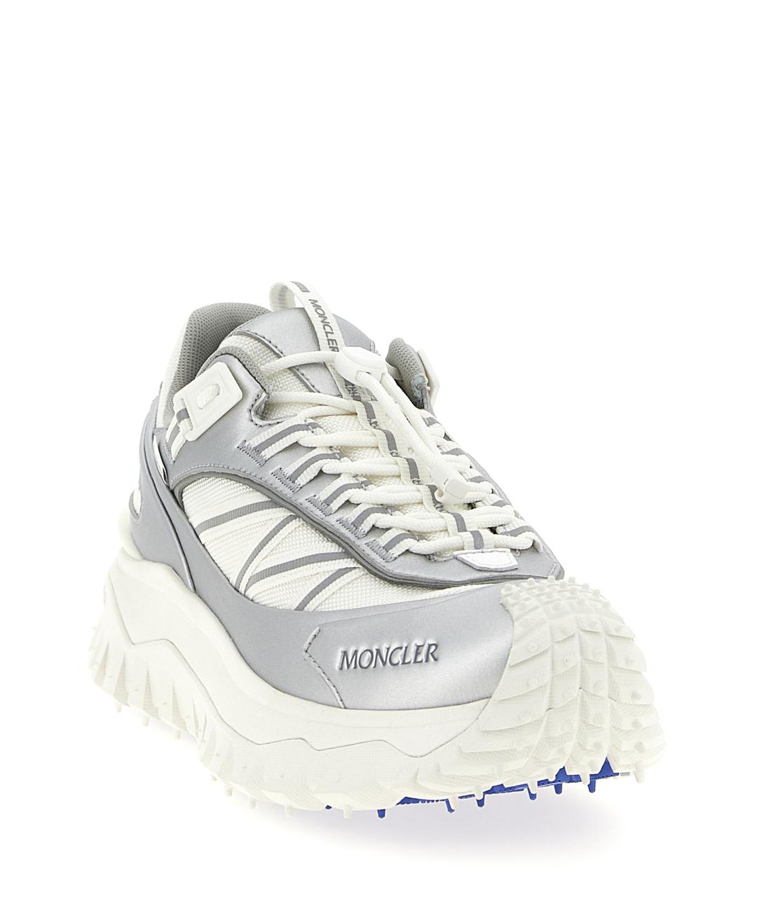 MONCLER Мульти синтетические низкие кроссовки / кеды, фото 2