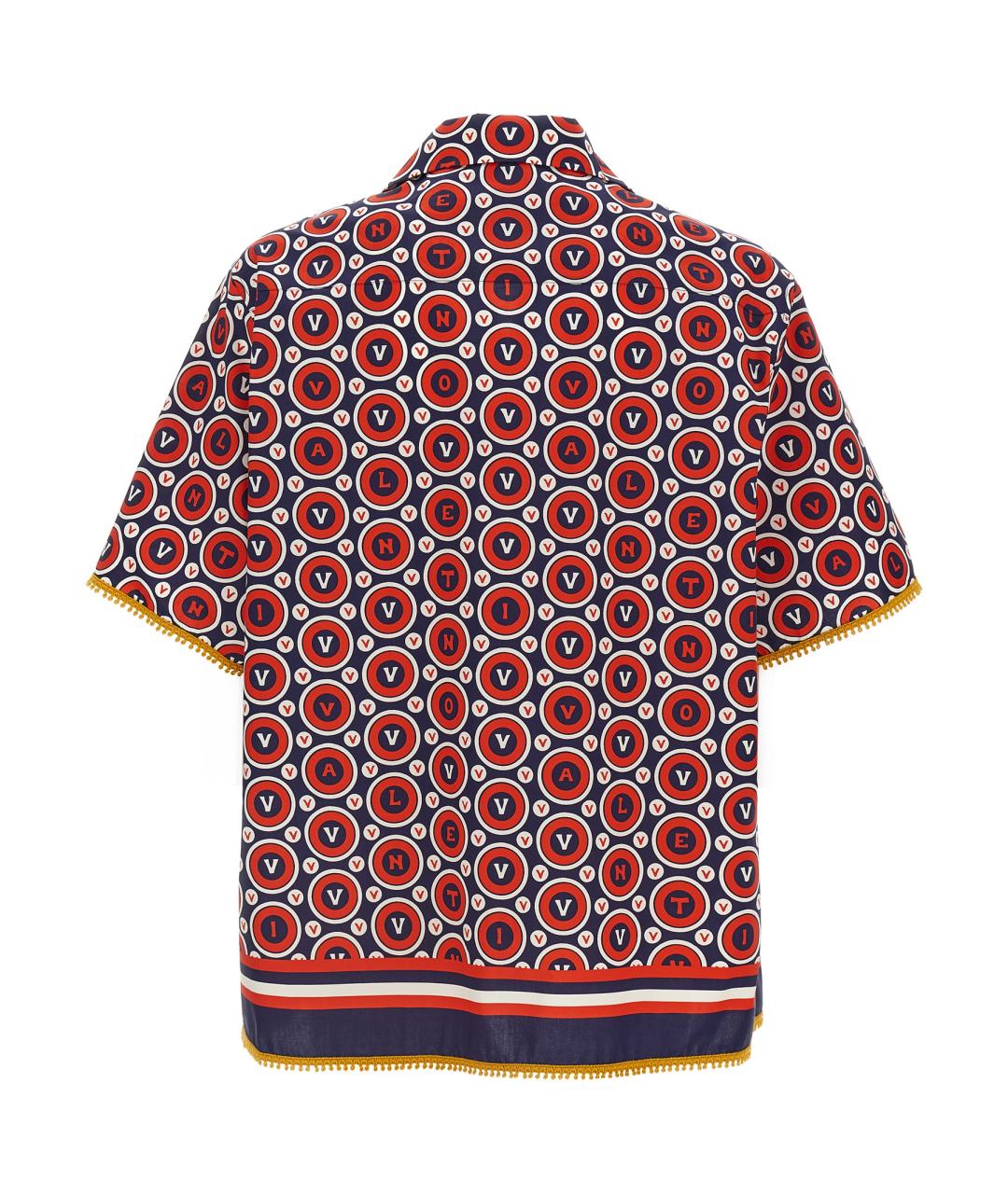 VALENTINO Мульти хлопковая кэжуал рубашка, фото 2