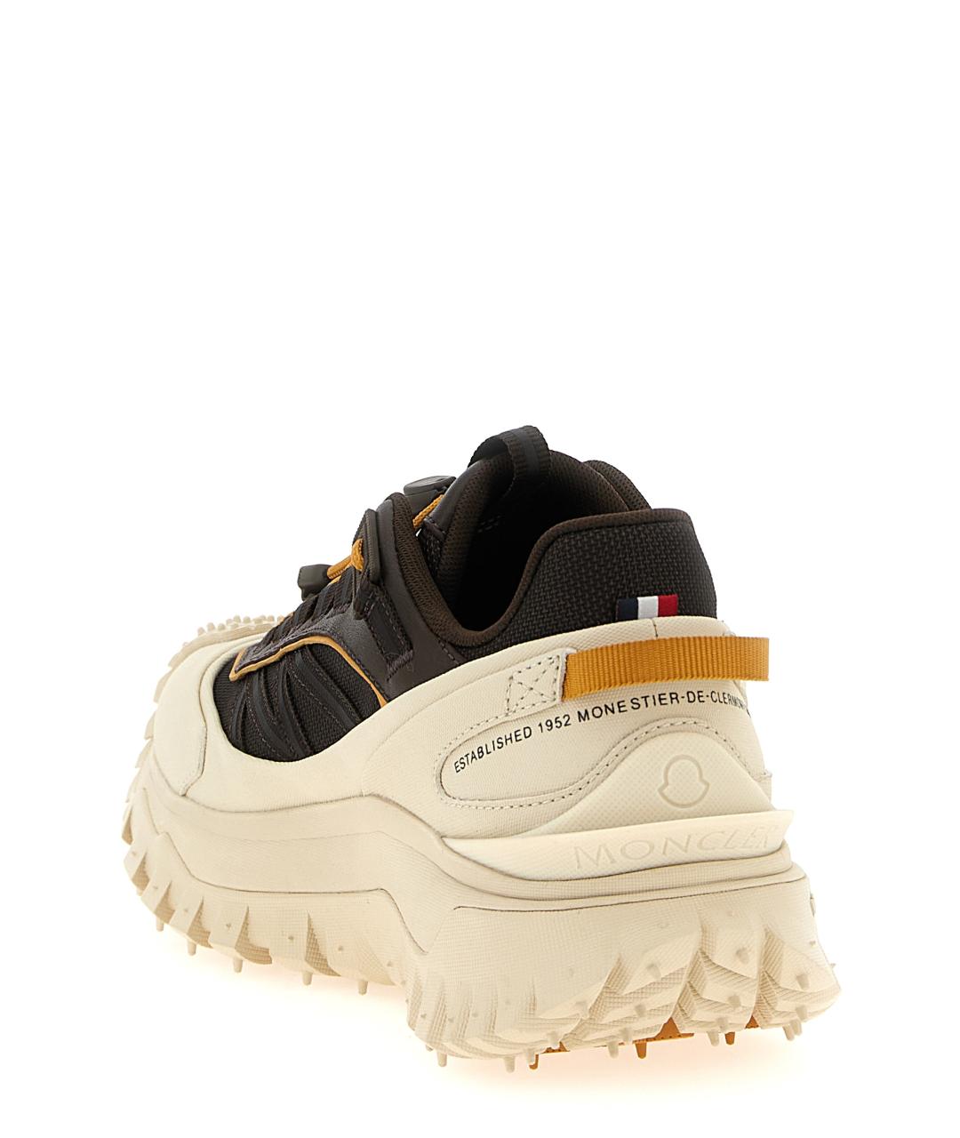 MONCLER Мульти синтетические низкие кроссовки / кеды, фото 3
