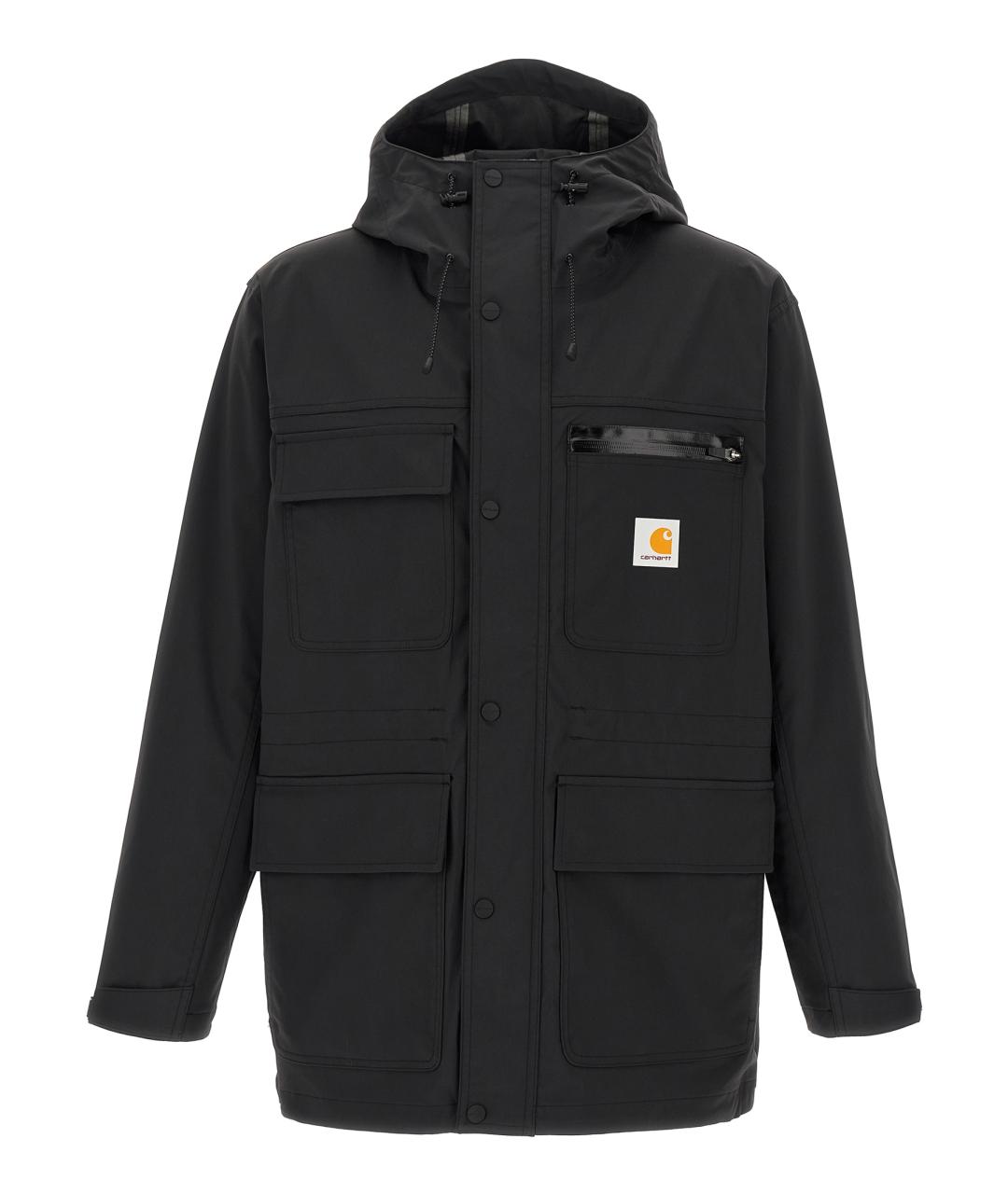 CARHARTT WIP Черная полиамидовая парка, фото 1