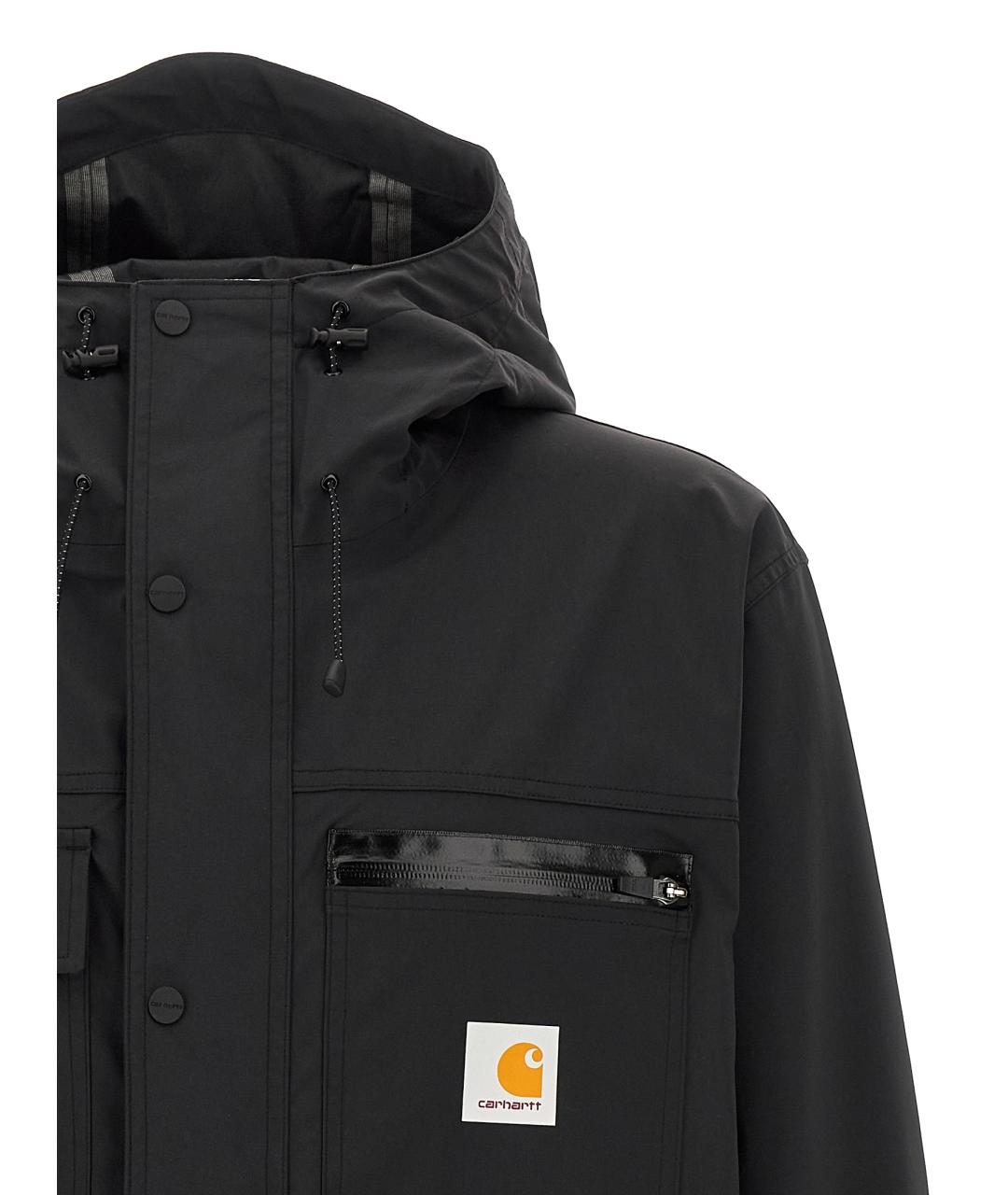 CARHARTT WIP Черная полиамидовая парка, фото 3