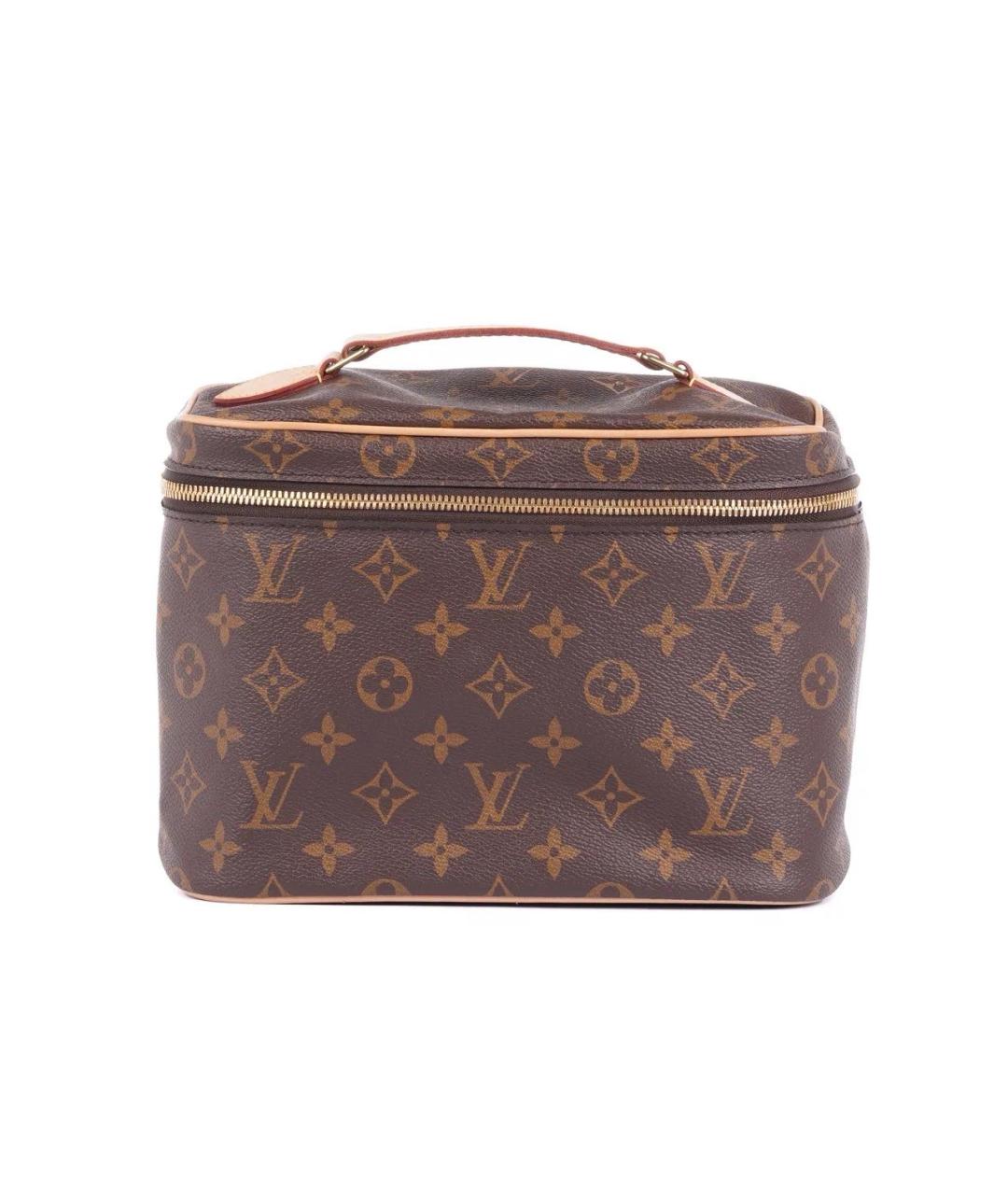 LOUIS VUITTON Коричневая косметичка, фото 1