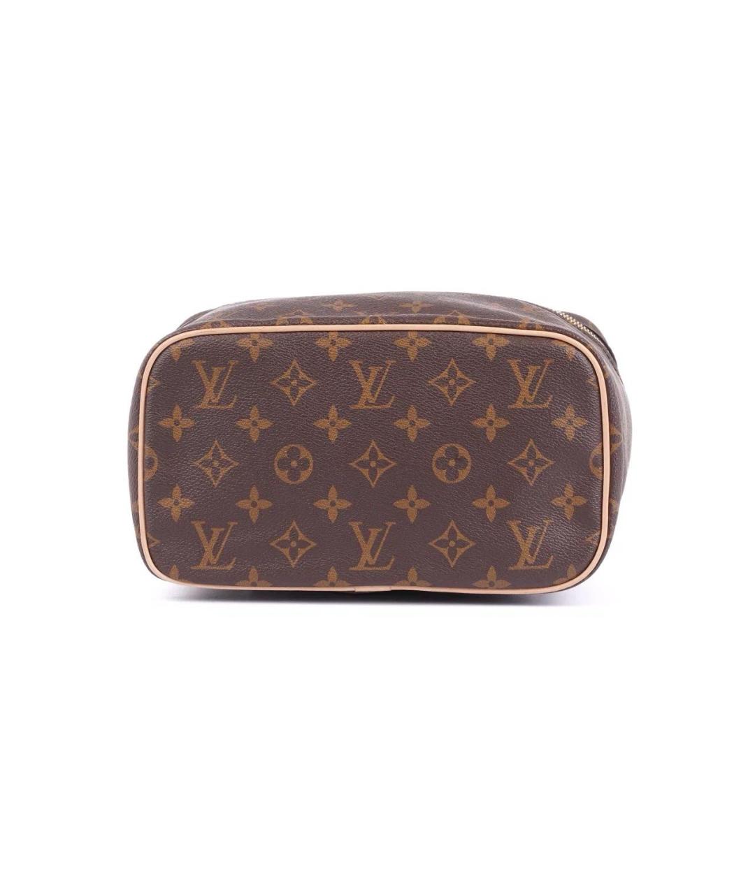 LOUIS VUITTON Коричневая косметичка, фото 4