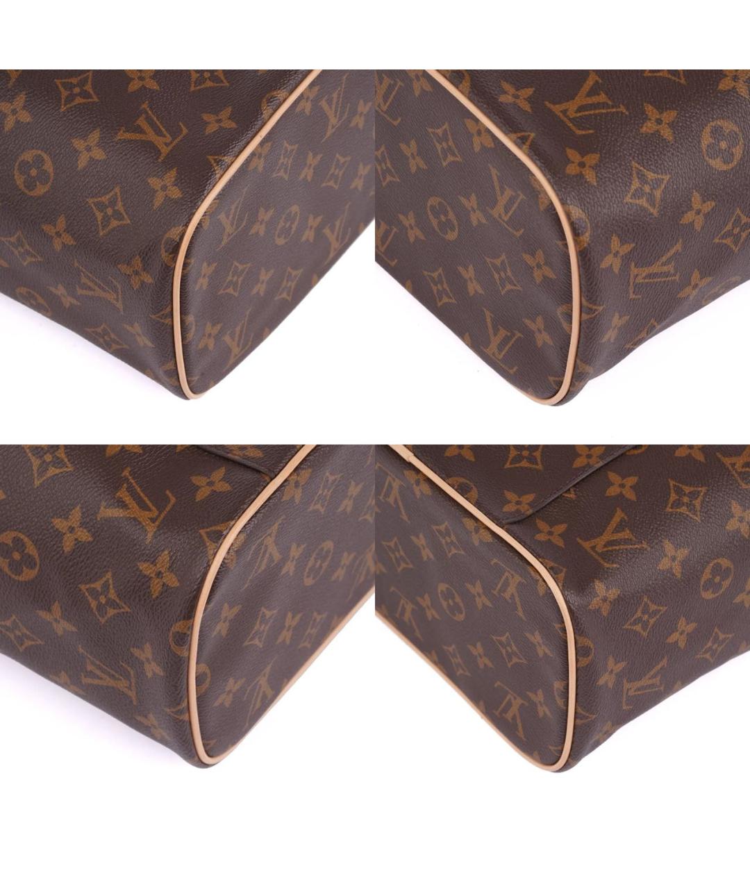 LOUIS VUITTON Коричневая косметичка, фото 8