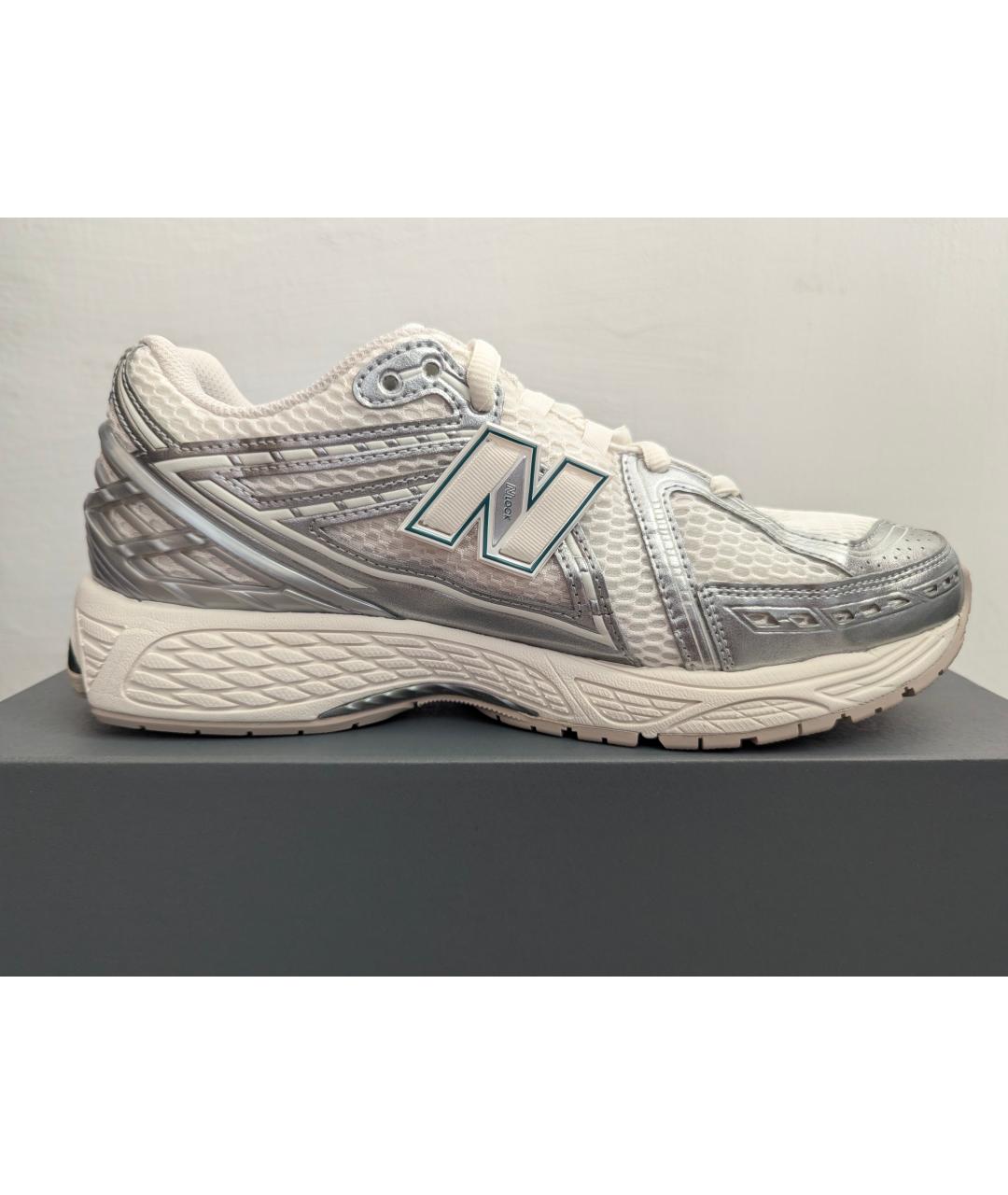 NEW BALANCE Белые текстильные низкие кроссовки / кеды, фото 6