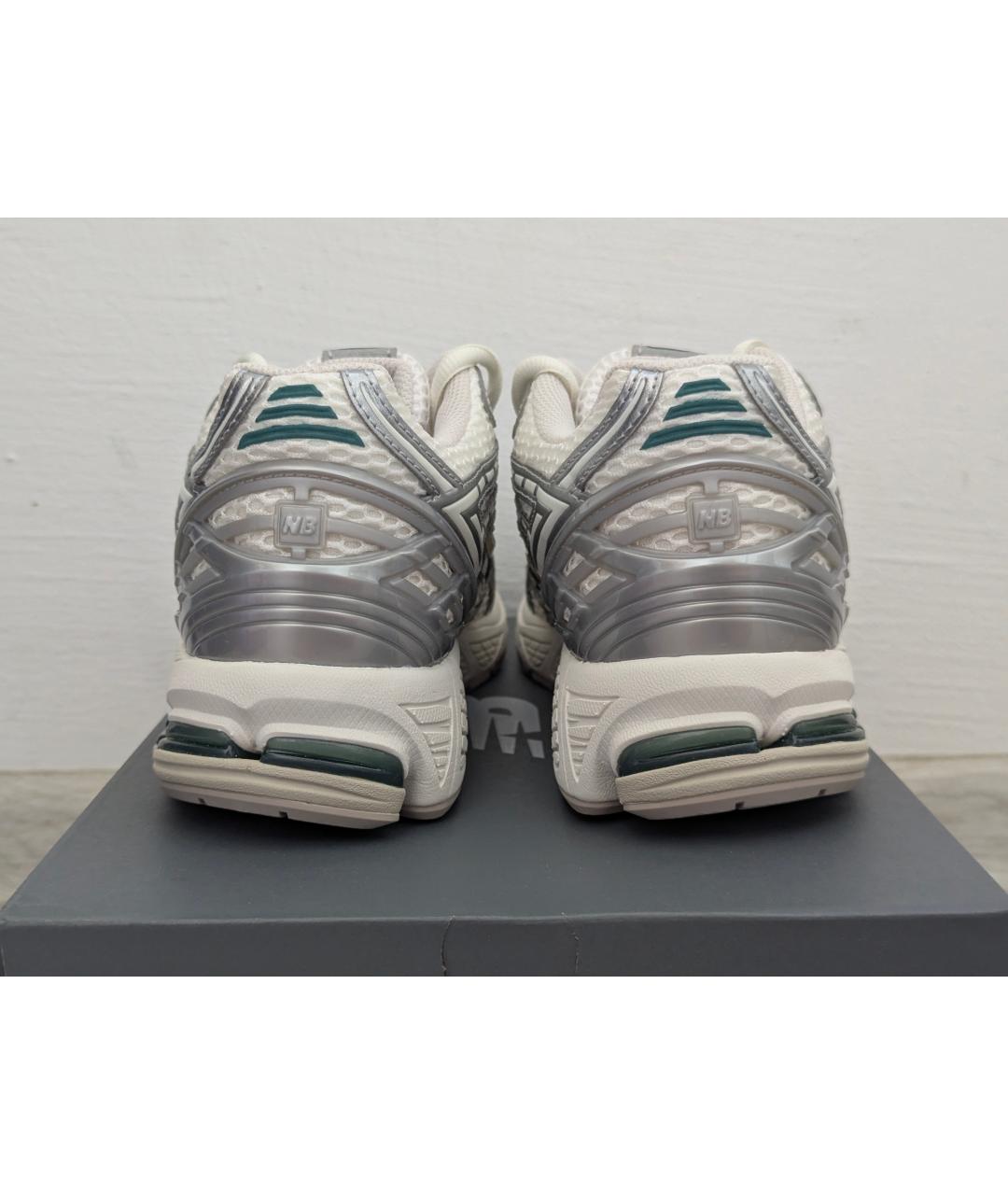 NEW BALANCE Белые текстильные низкие кроссовки / кеды, фото 4