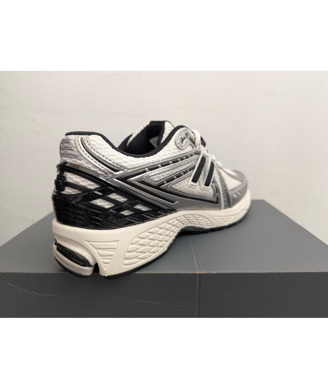 NEW BALANCE Серые текстильные низкие кроссовки / кеды, фото 5