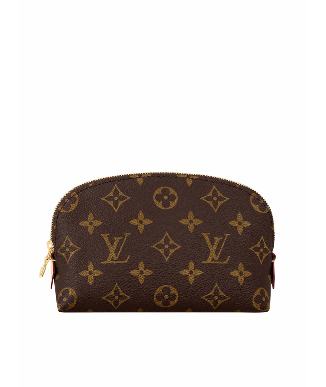 LOUIS VUITTON Коричневая косметичка, фото 1
