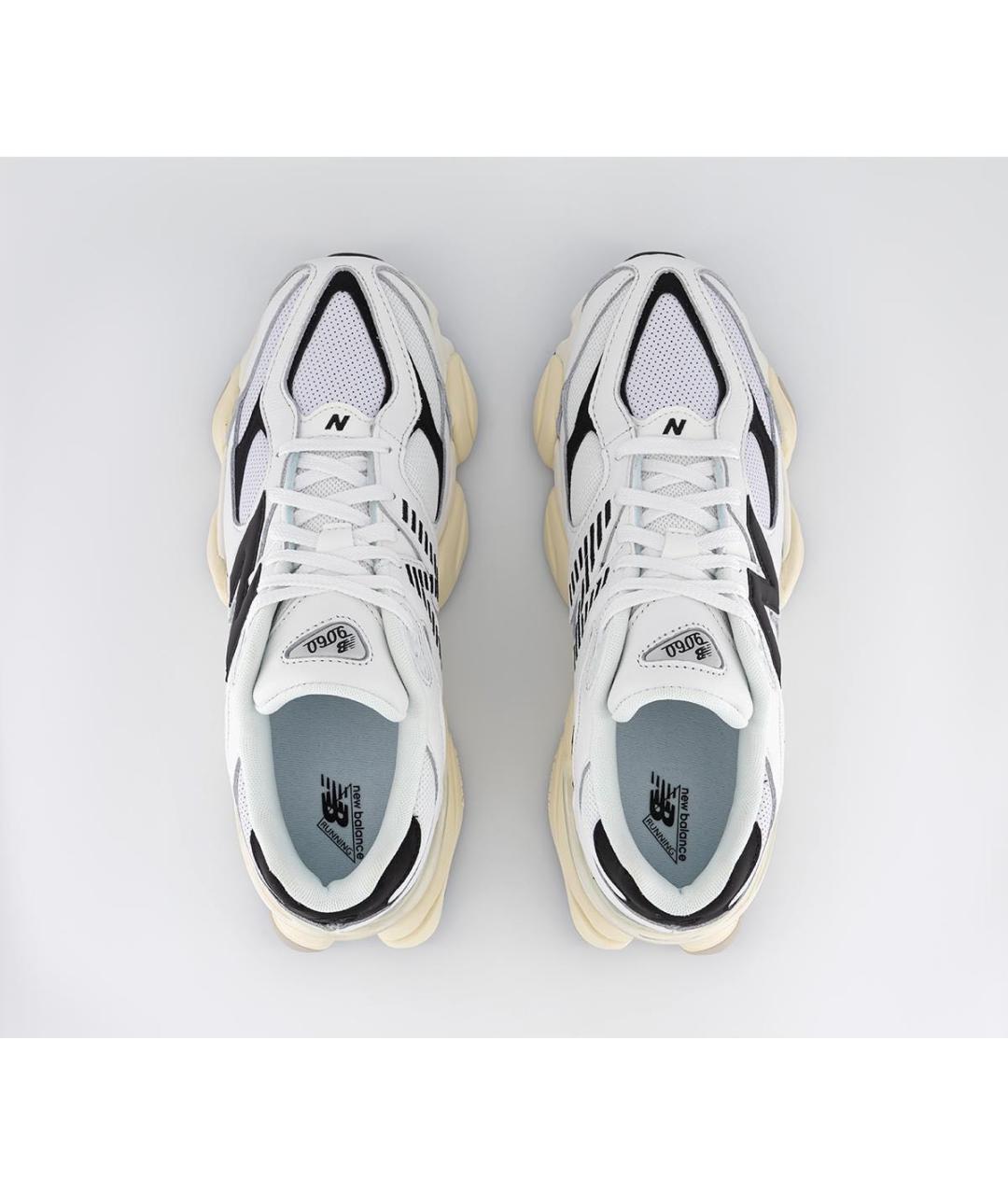 NEW BALANCE Белые кожаные низкие кроссовки / кеды, фото 4