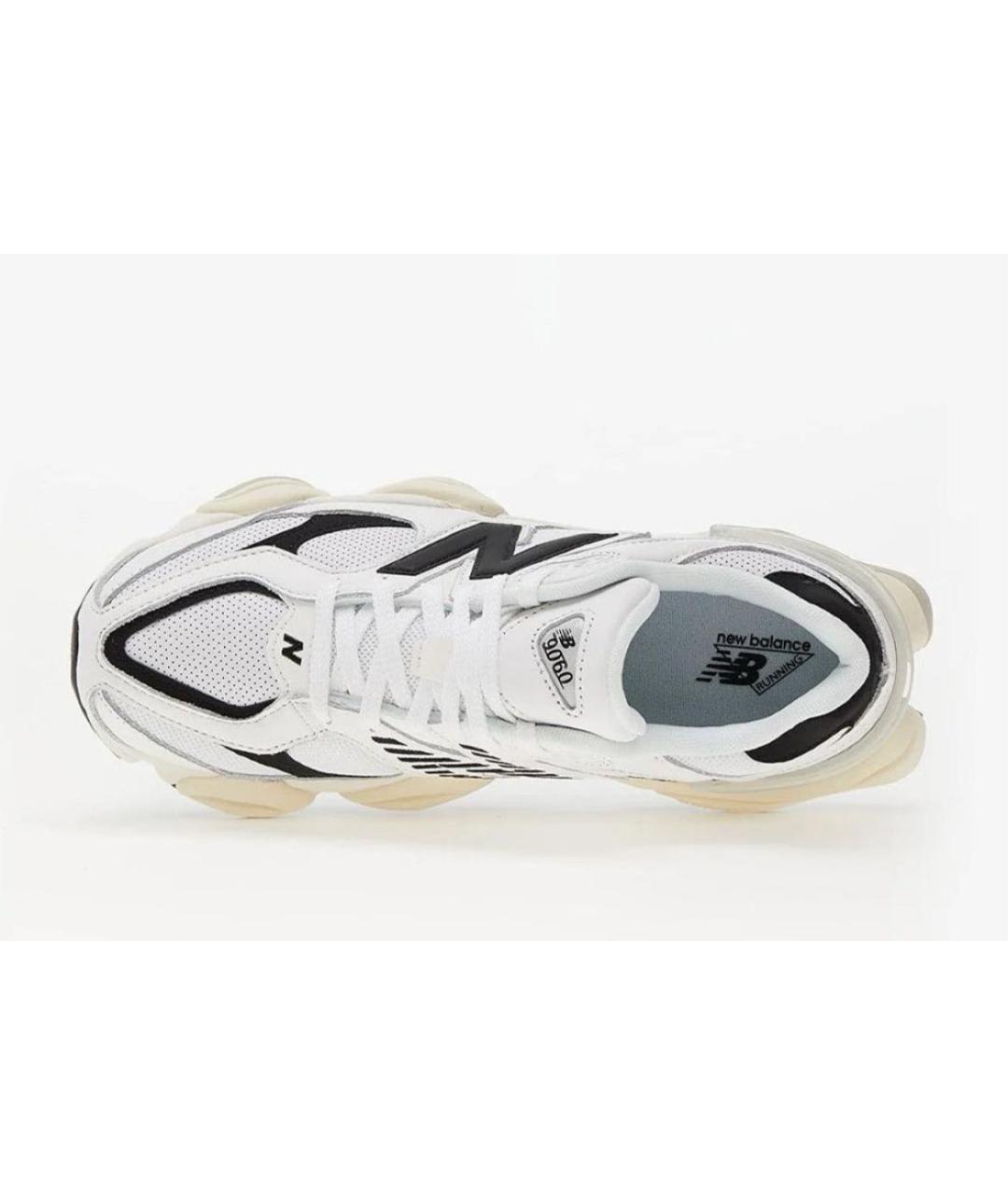 NEW BALANCE Белые кожаные низкие кроссовки / кеды, фото 5