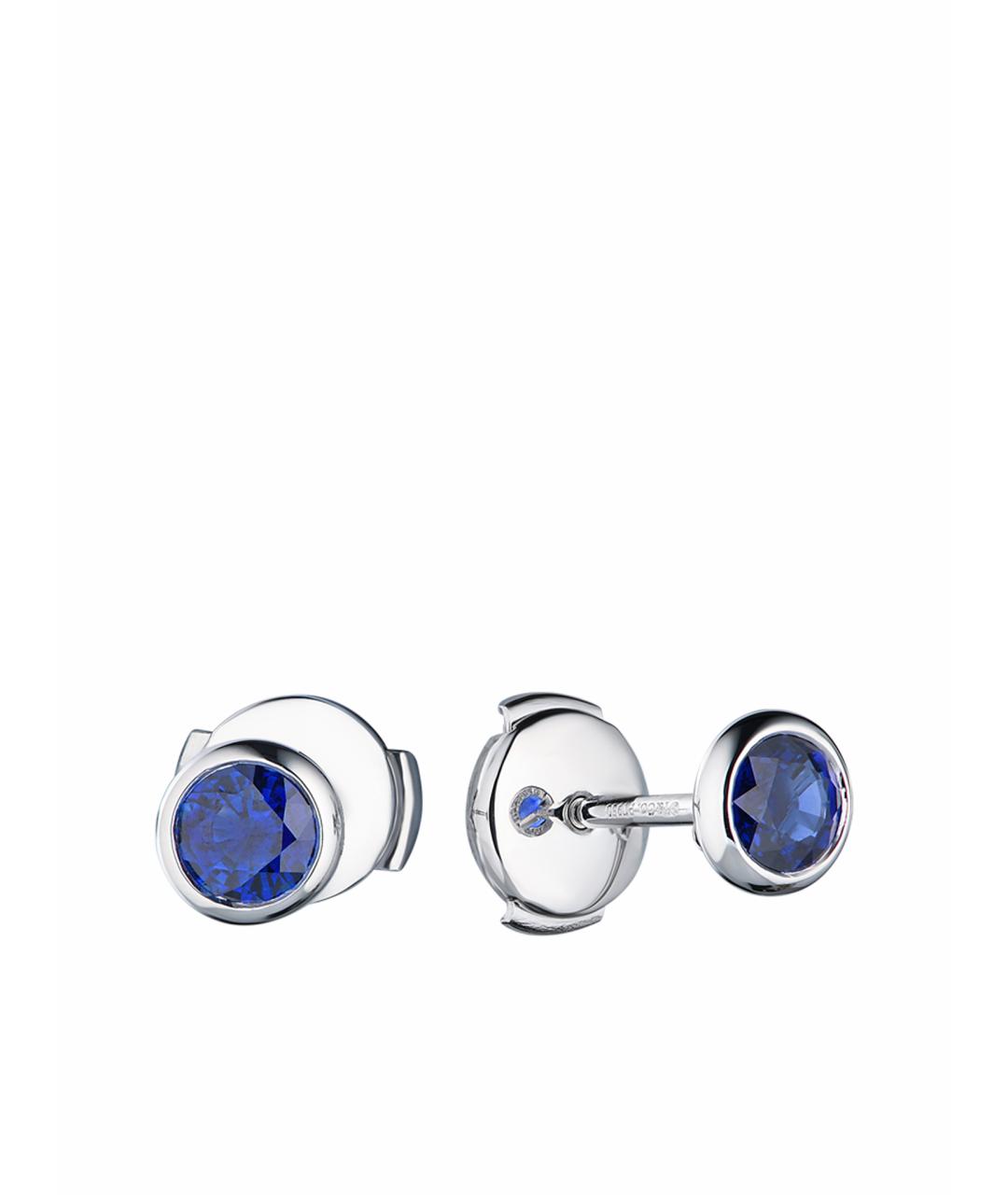 TIFFANY&CO Серебряные платиновые серьги, фото 3