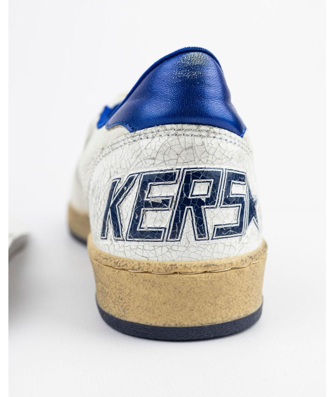 GOLDEN GOOSE DELUXE BRAND Белые кожаные кеды, фото 5