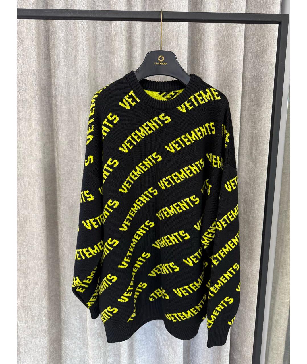 VETEMENTS Черный джемпер / свитер, фото 2