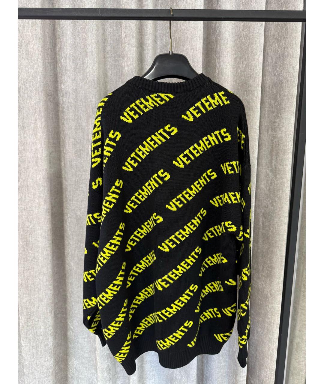 VETEMENTS Черный джемпер / свитер, фото 3