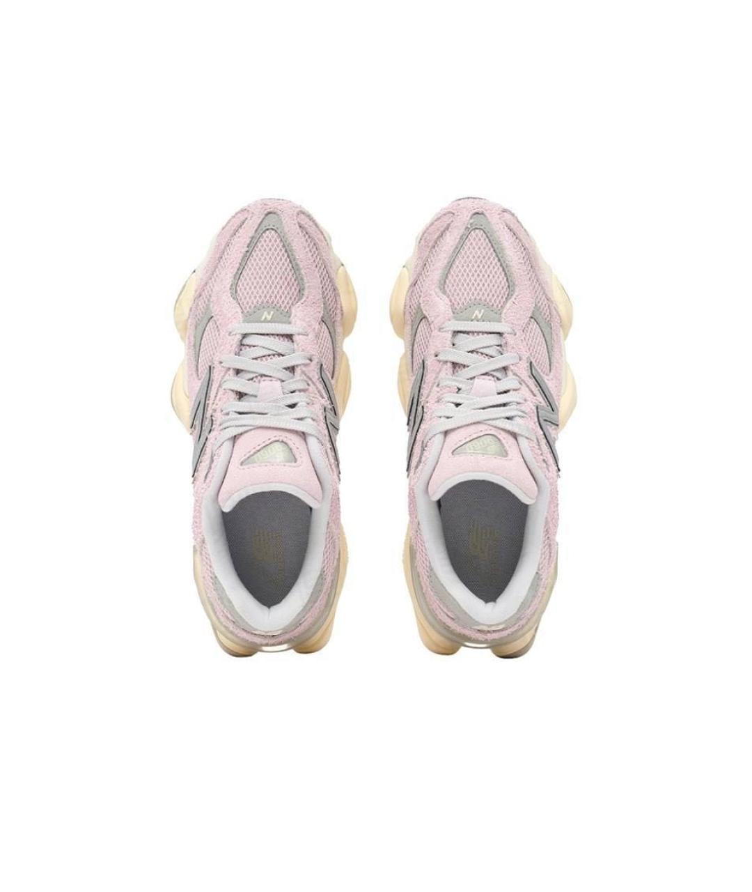 NEW BALANCE Розовые замшевые кроссовки, фото 3