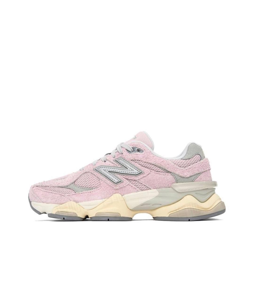 NEW BALANCE Розовые замшевые кроссовки, фото 5
