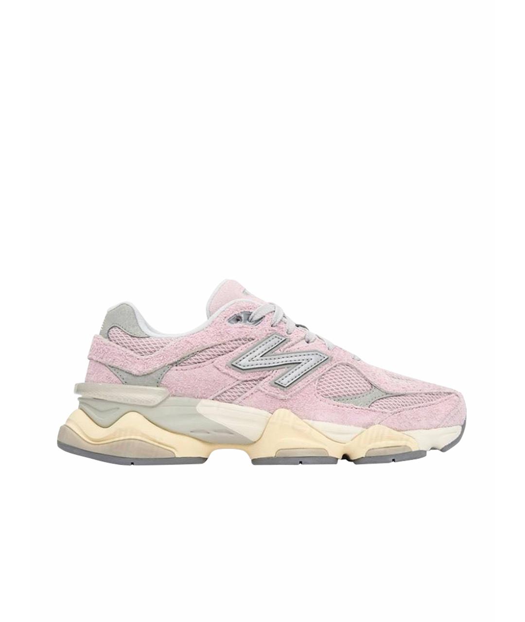 NEW BALANCE Розовые замшевые кроссовки, фото 1
