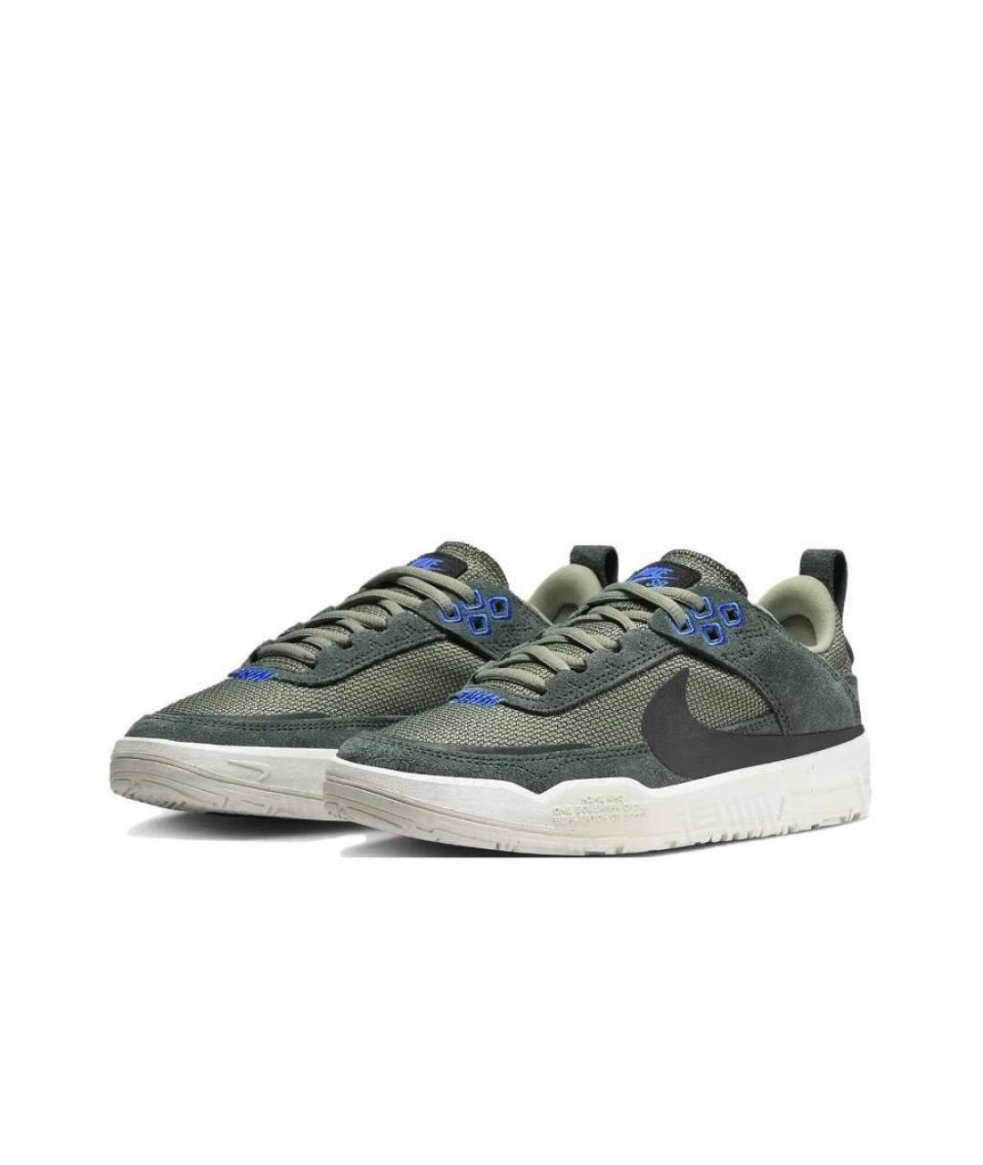 NIKE Зеленые кеды, фото 3