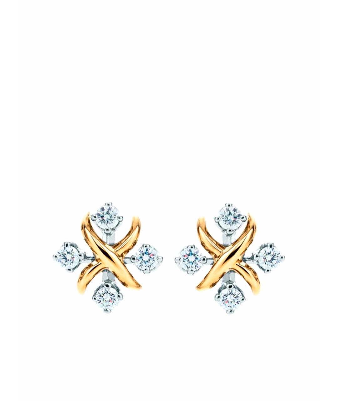 TIFFANY&CO Золотые серьги из желтого золота, фото 1