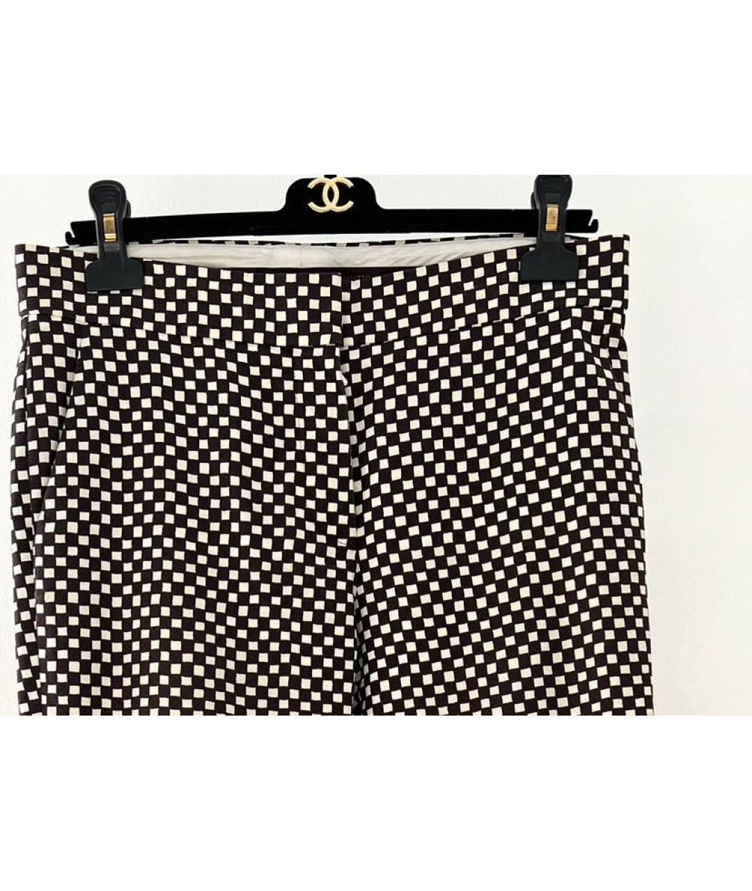 LOUIS VUITTON Серые хлопковые прямые брюки, фото 3